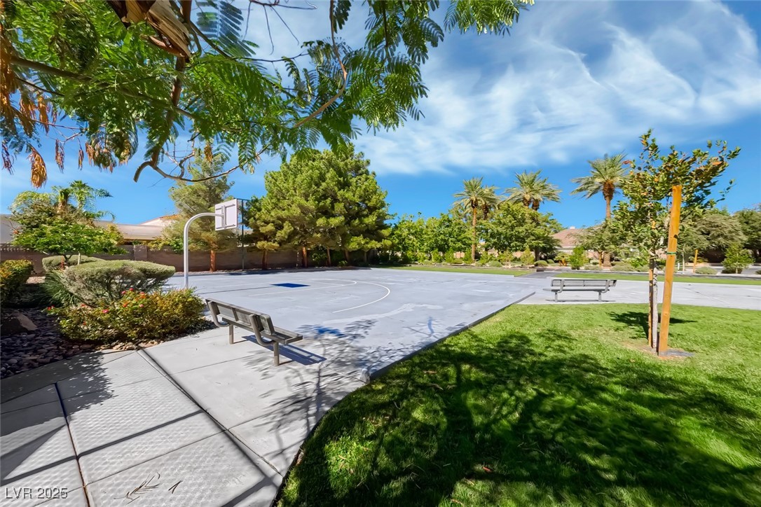 2309 Prometheus Court Henderson, NV 89074 - Photo 70 of 86 View of basketball court featuring community basketball court and a yard