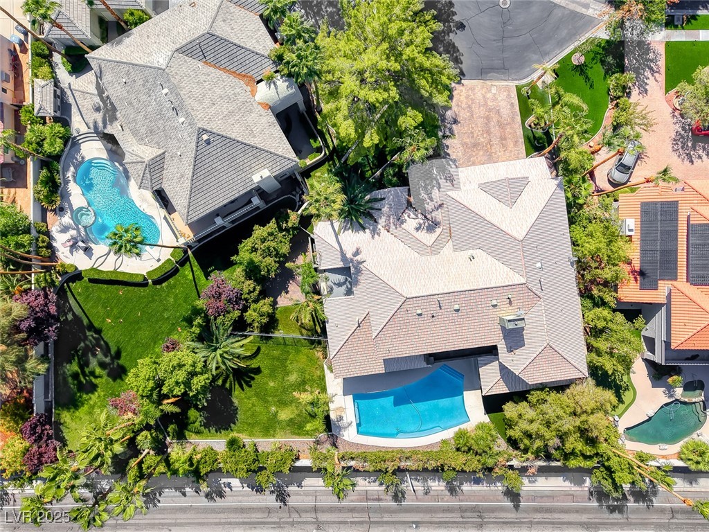 2309 Prometheus Court Henderson, NV 89074 - Photo 79 of 86 Bird's eye view of a pool area