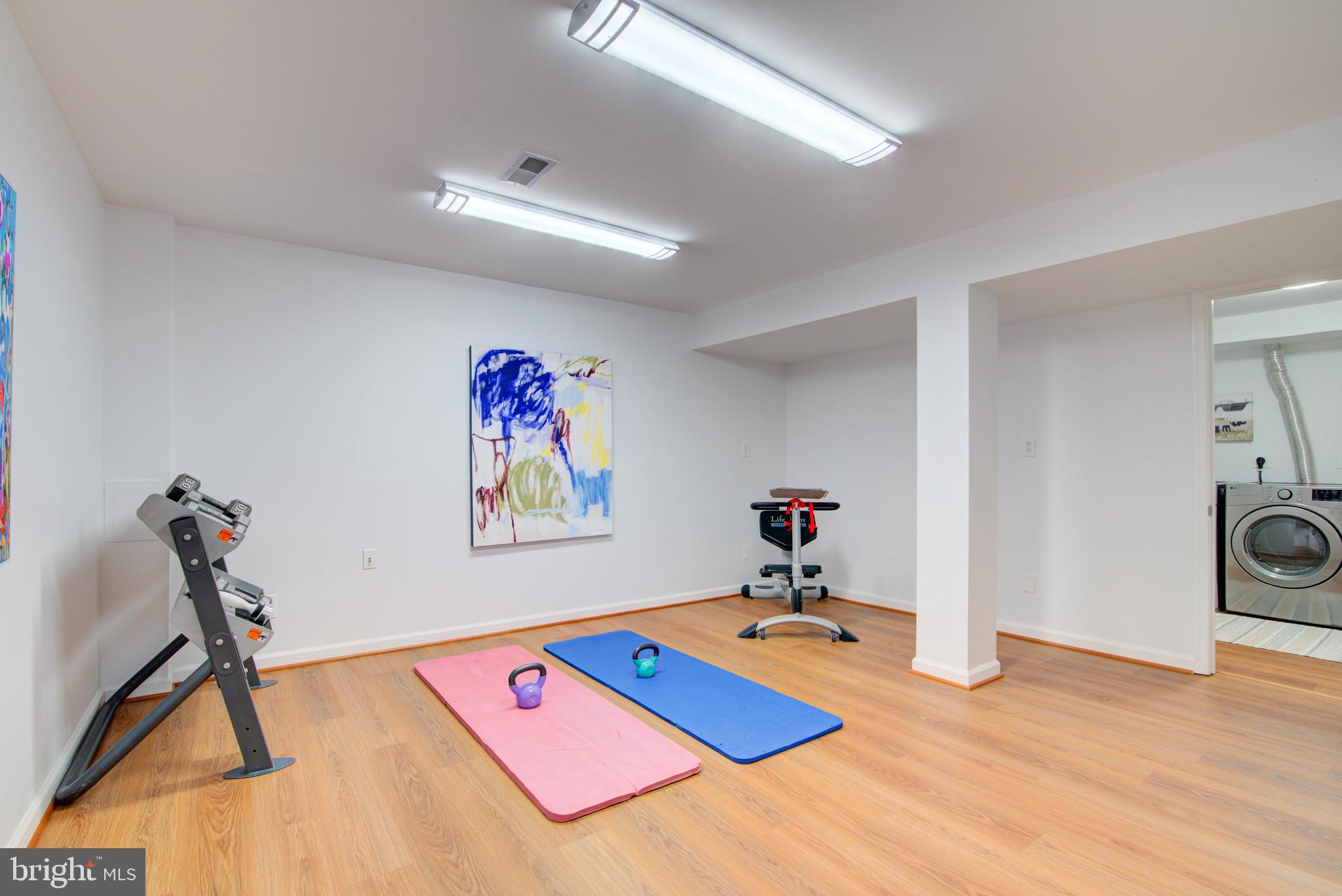 12029 Lake Newport Road Reston, VA 20194 - Photo 23 of 30 Lower Level Bonus Room Currently Used as Gym