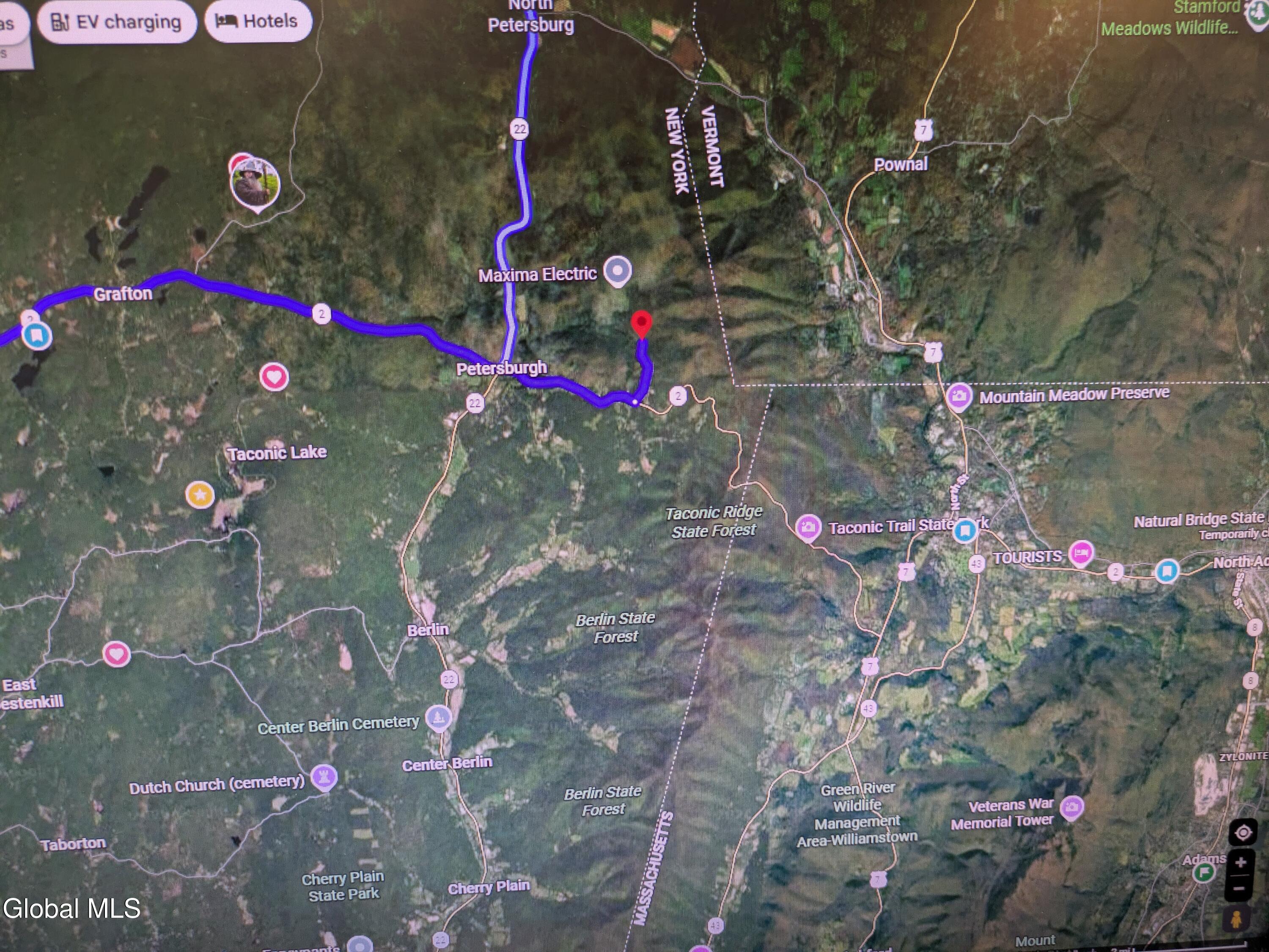 0 Weaver Dam Road Petersburgh, NY 12138 - Photo 11 of 11 Map - VT MA