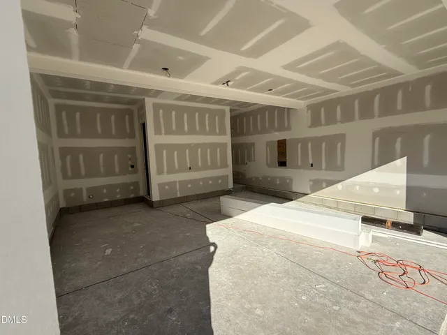 a view of a house with a wooden floor