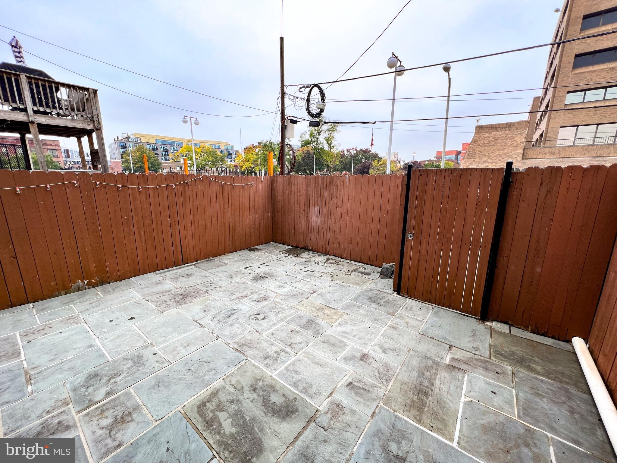 617 U Street Northwest Washington, DC 20001 - Photo 11 of 27 a view of a backyard