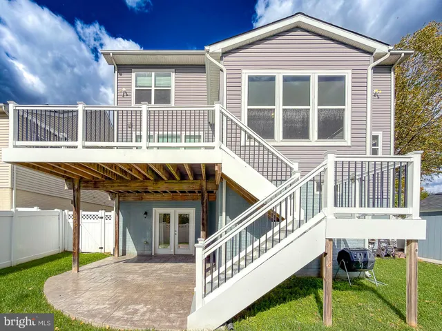 a front view of a house with a balcony