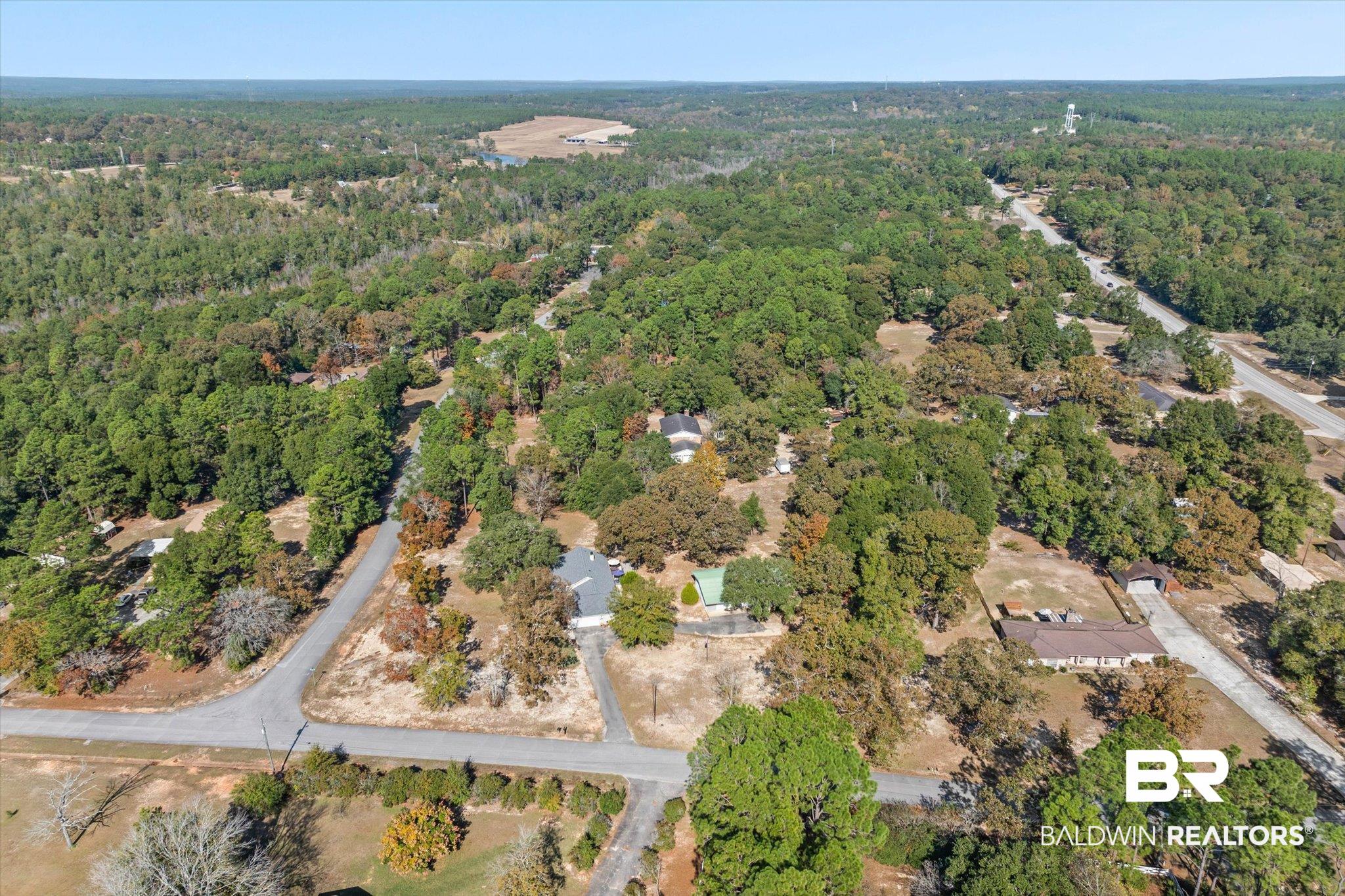 3846 Leslie Road Saraland, AL 36571 - Photo 35 of 40 Aerial overview of property's location with a forest