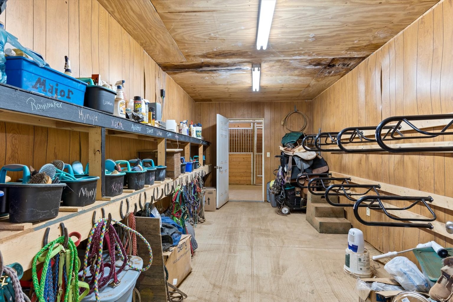 399 Jernigan Road Portland, TN 37148 - Photo 26 of 40 a view of a storage room with a table