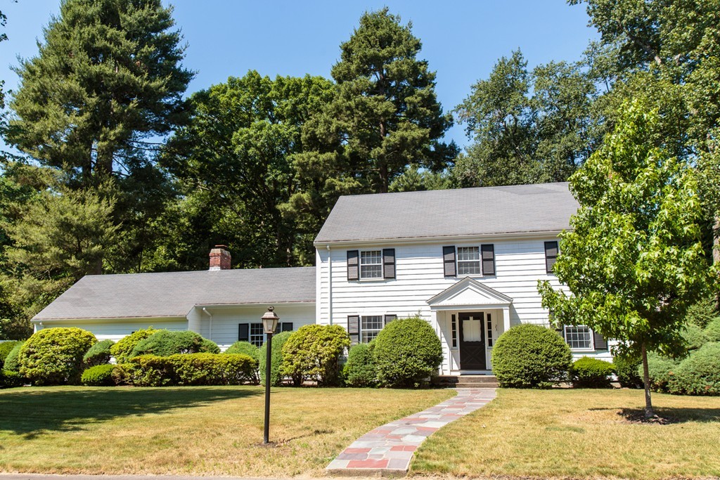 23 Arden Road Wellesley, MA 02482 - Photo 1 of 9 front view of a house with a yard