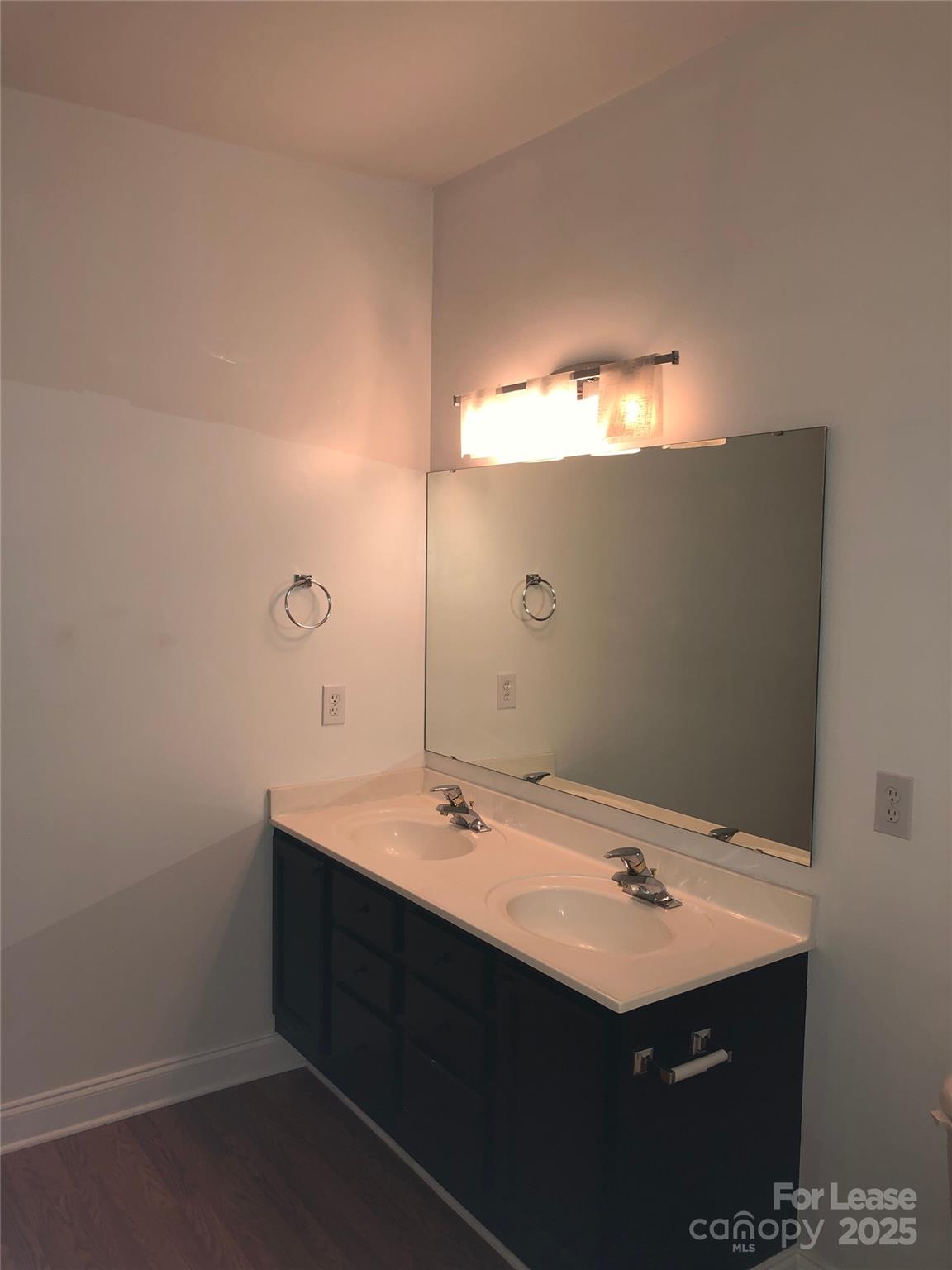 21253 Hickory Street Cornelius, NC 28031 - Photo 11 of 17 a bathroom with a sink and a mirror