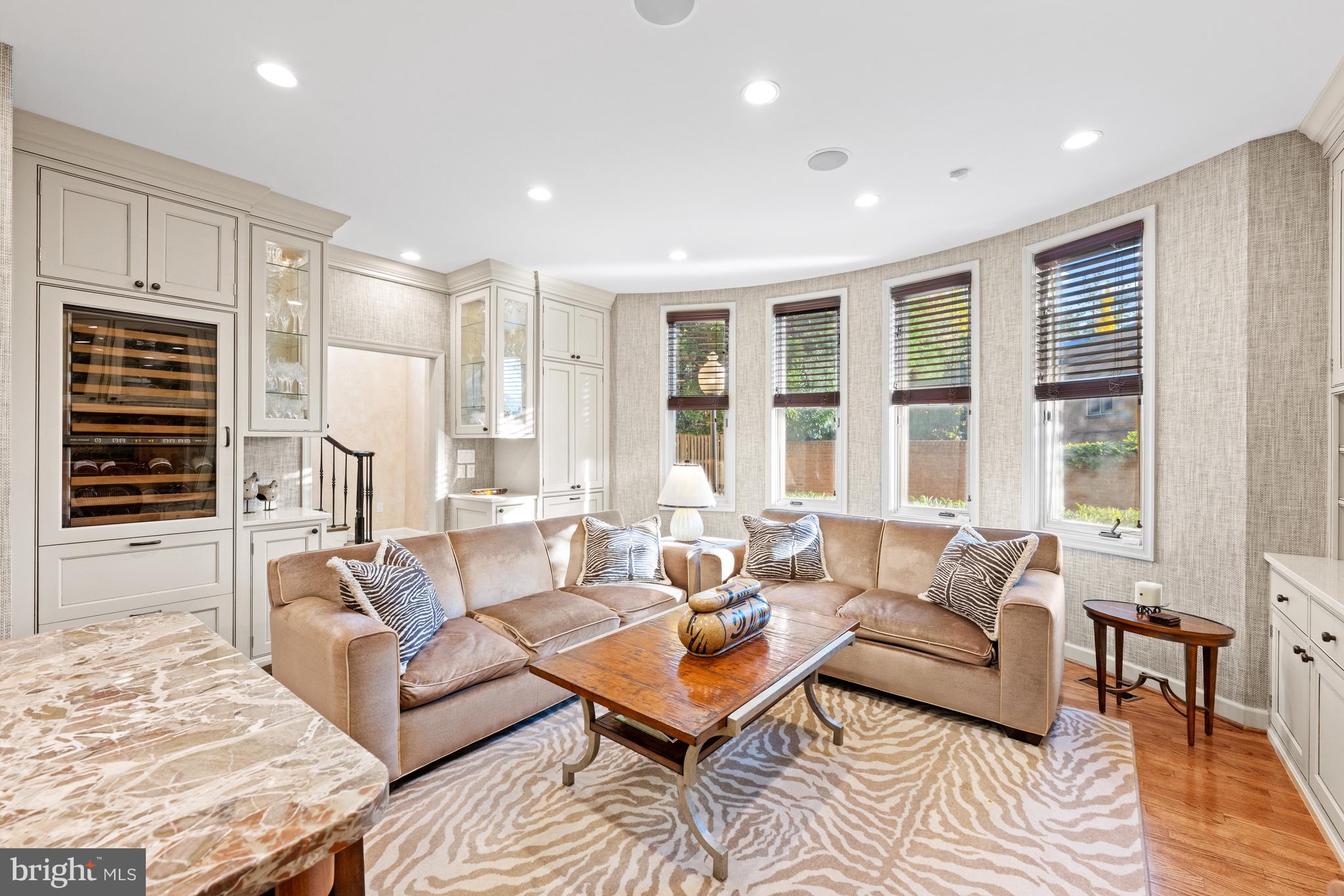 4616 Foxhall Crescent Northwest Washington, DC 20007 - Photo 5 of 21 a living room with furniture and a large window