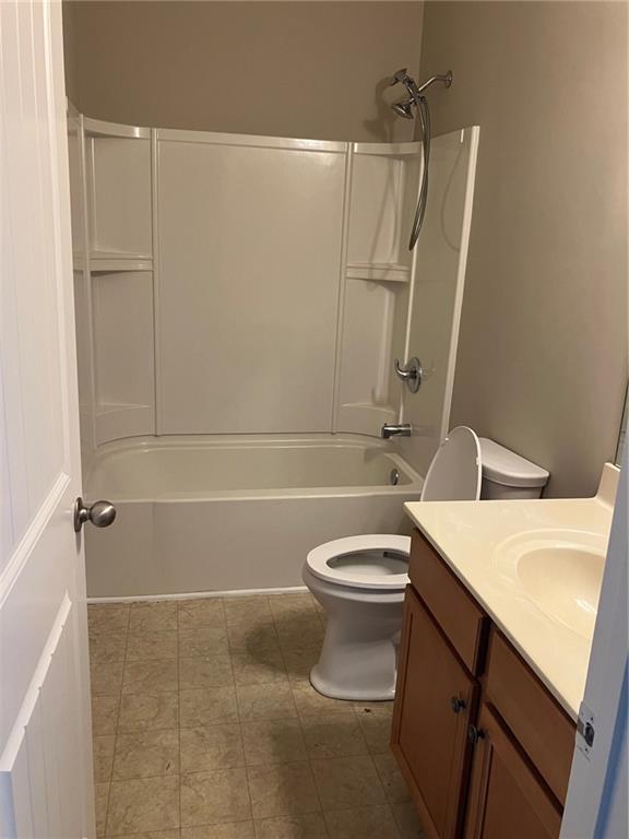 2808 Brookford Lane Southwest Atlanta, GA 30331 - Photo 19 of 25 a bathroom with a sink a toilet and shower