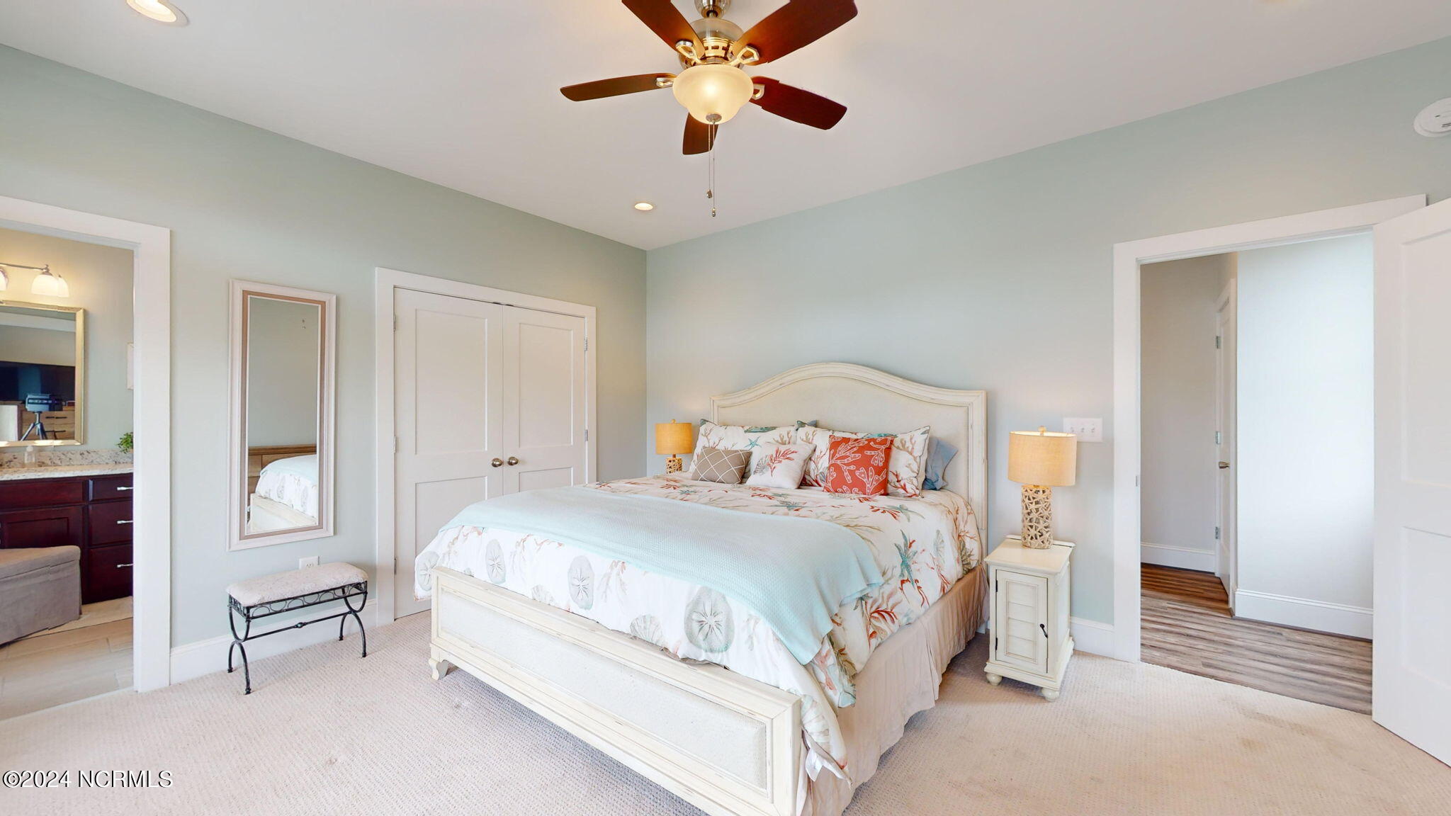 202 Cedar Lane Atlantic Beach, NC 28512 - Photo 20 of 55 Second Floor Master Bedroom