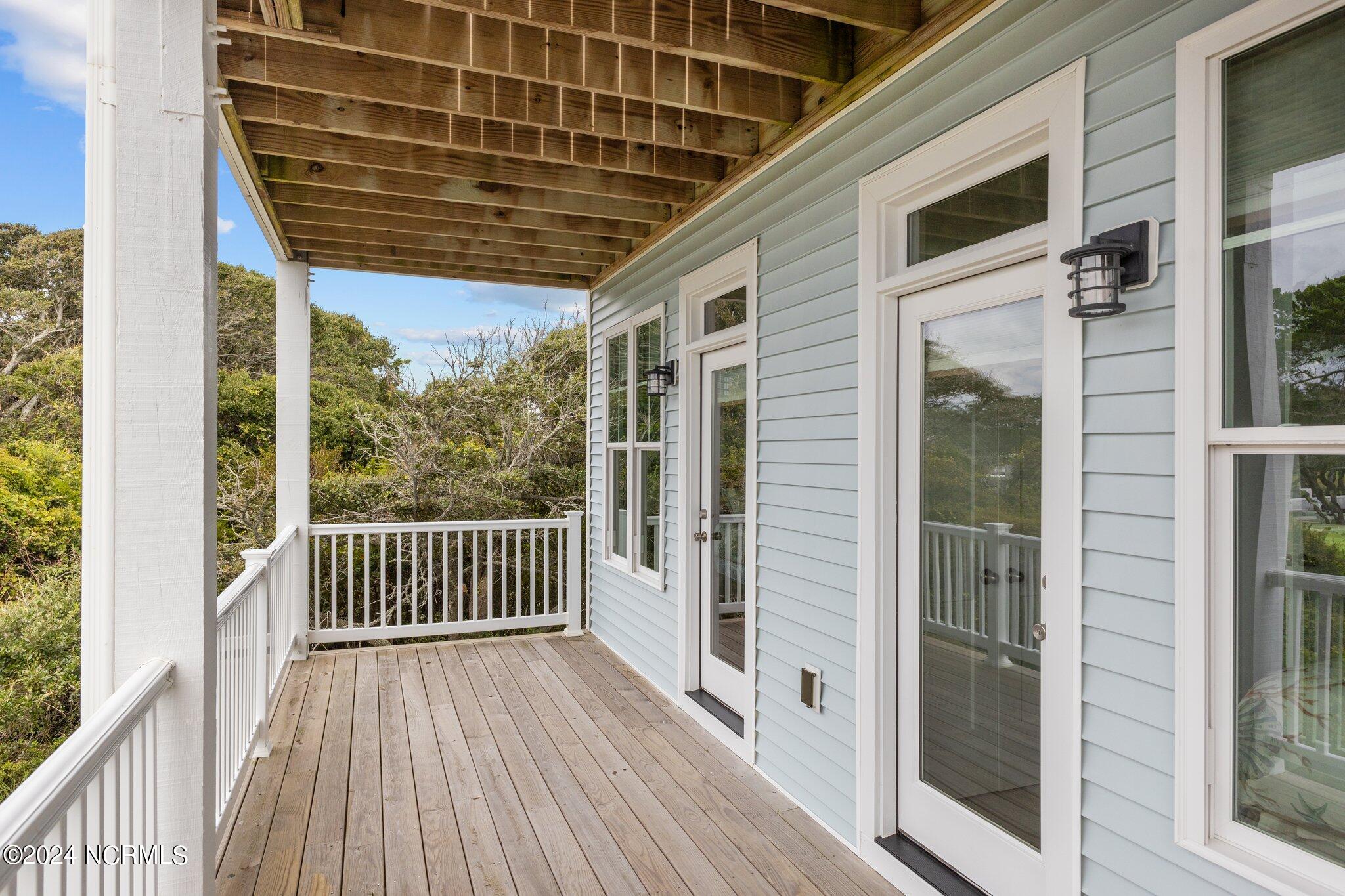 202 Cedar Lane Atlantic Beach, NC 28512 - Photo 29 of 55 Covered Deck