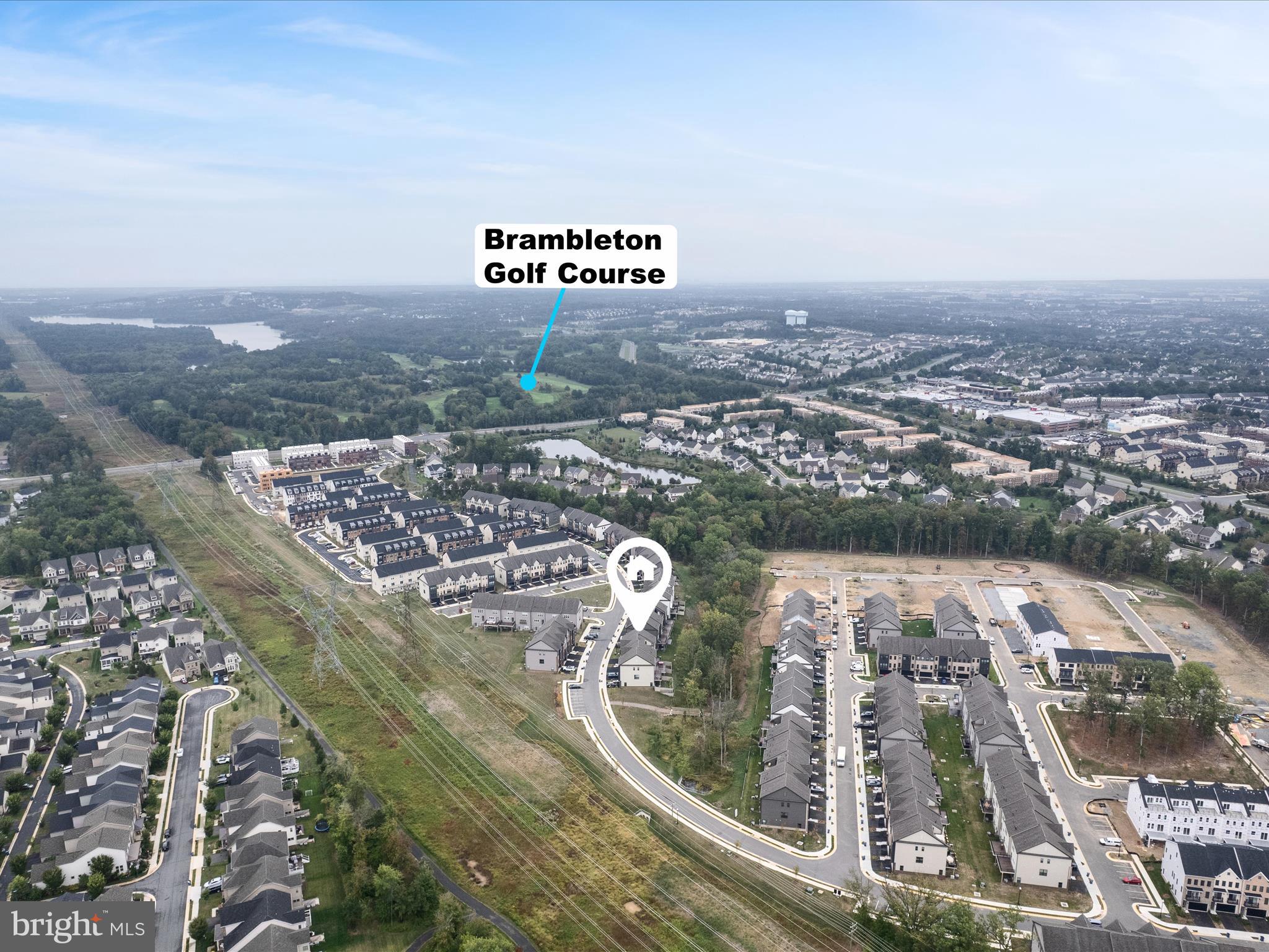 22976 Copper Tree Terrace Ashburn, VA 20148 - Photo 60 of 60 Aerial View