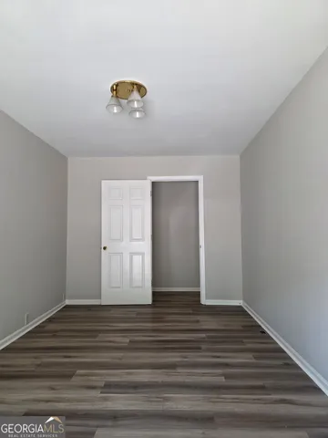 a view of empty room