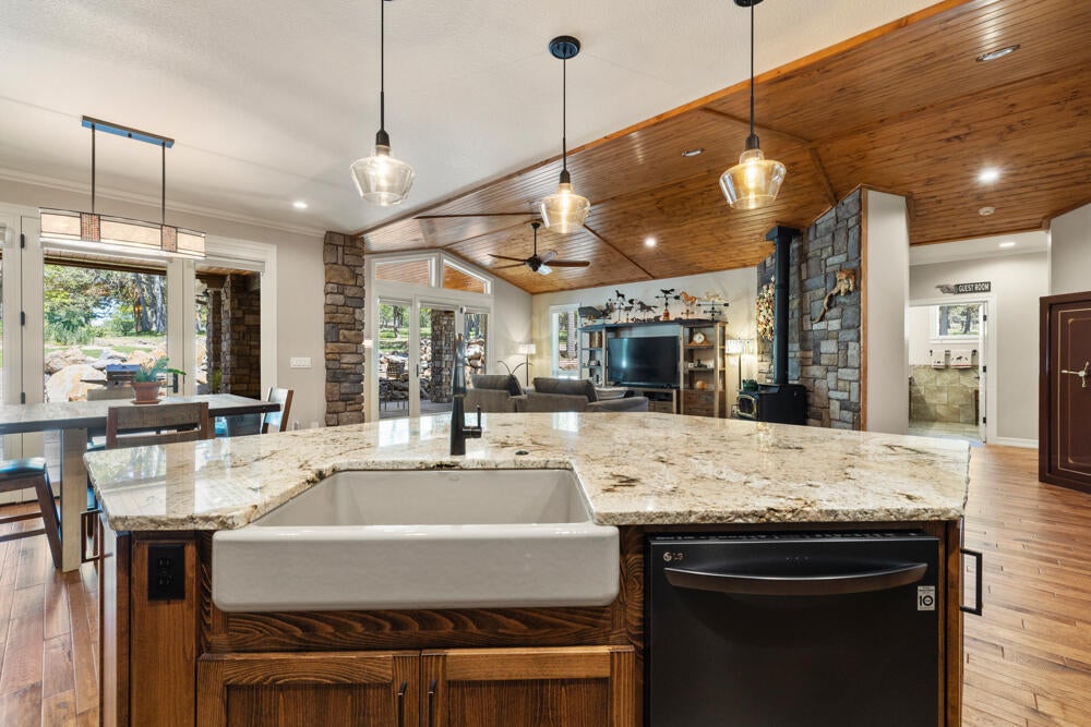 6349 Sanderling Road Klamath Falls, OR 97601 - Photo 19 of 75 Kitchen to Living and Dining