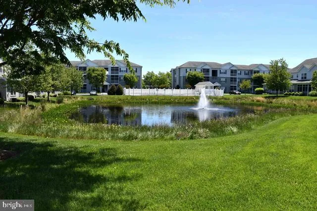 a view of a lake with houses