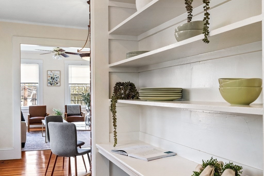 5 Crescent Street Wakefield, MA 01880 - Photo 7 of 27 a view of kitchen with stainless steel appliances cabinets and wooden floor