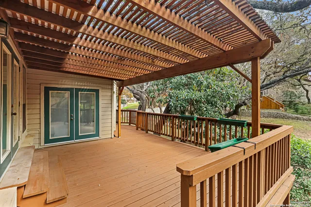 a view of porch with deck and outdoor space