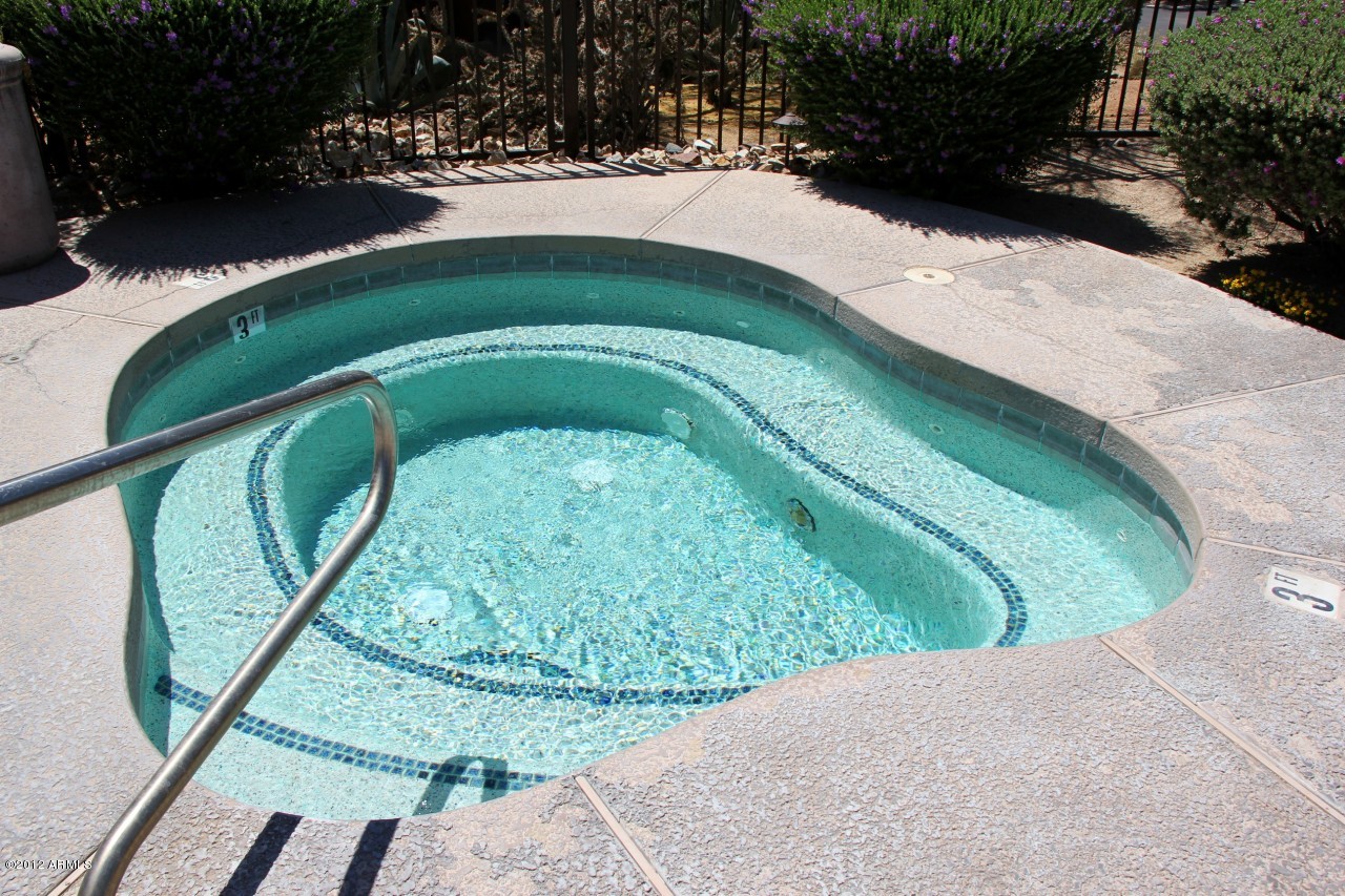 36601 North Mule Train Road, Unit 8A Carefree, AZ 85377 - Photo 45 of 50 a view of swimming pool from a balcony