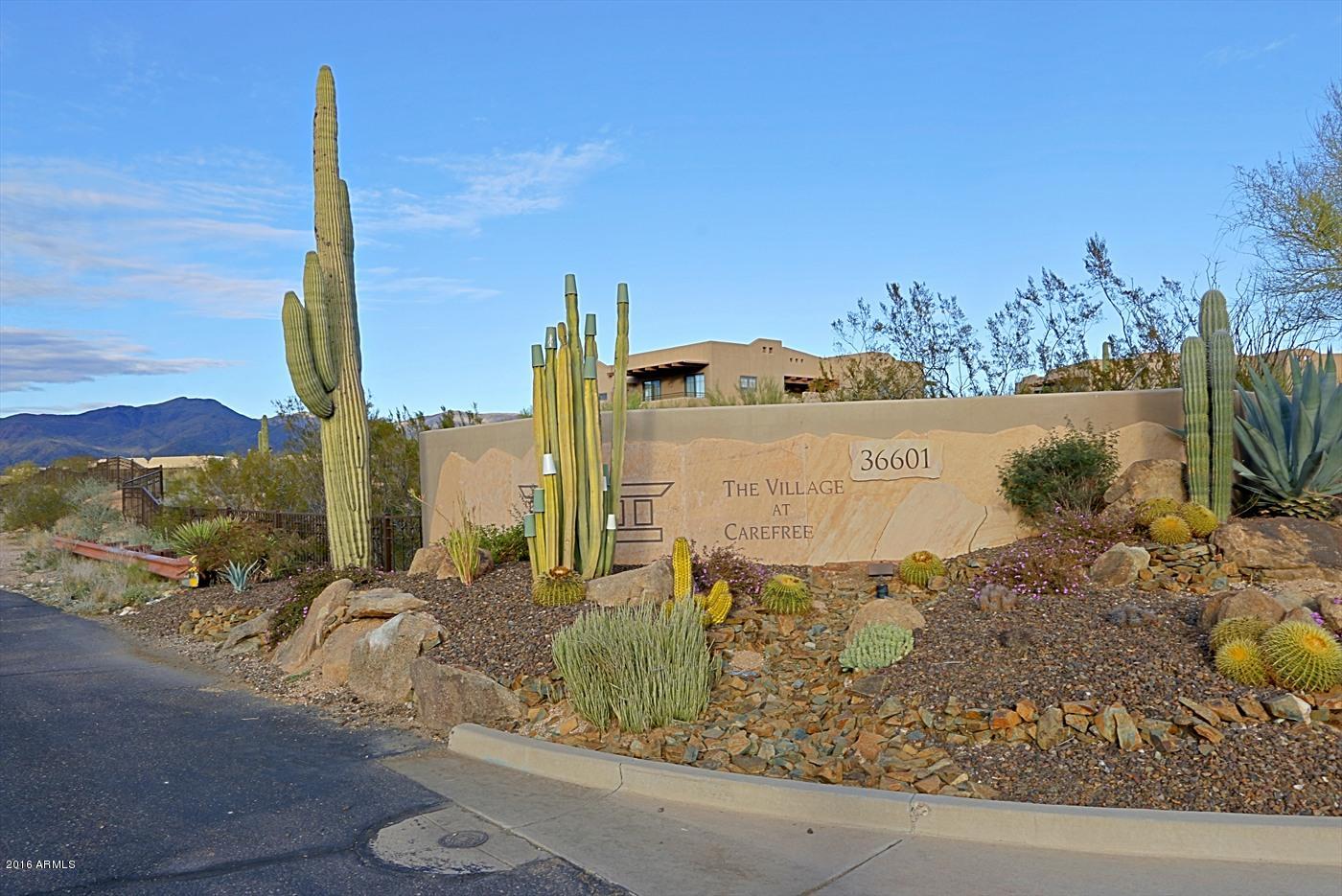 36601 North Mule Train Road, Unit 8A Carefree, AZ 85377 - Photo 50 of 50 a view of a road with an ocean view