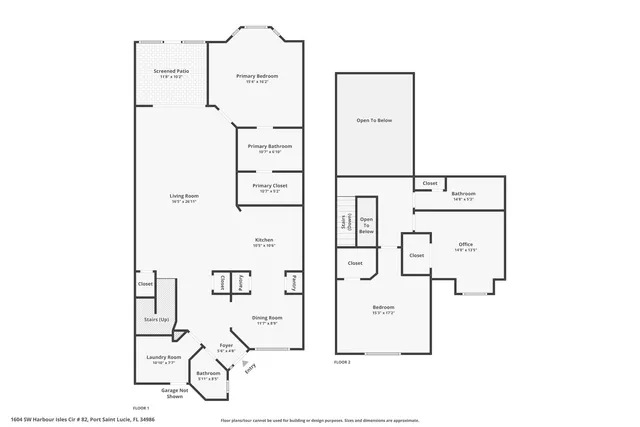 $339,900 | 1604 Southwest Harbour Isles Circle, Unit 82, Port St. Lucie, FL 34986