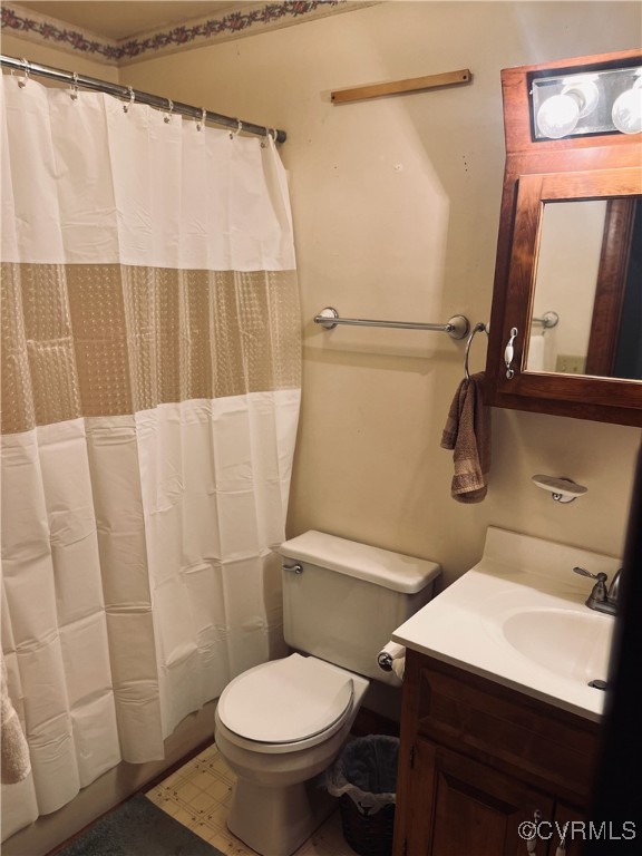 9611 Old Forge Road Providence Forge, VA 23140 - Photo 27 of 38 a bathroom with a sink toilet and shower