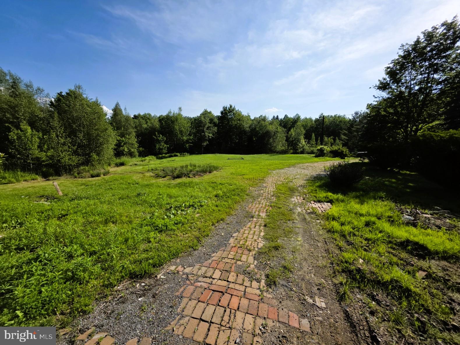 a view of an outdoor space with a lake view