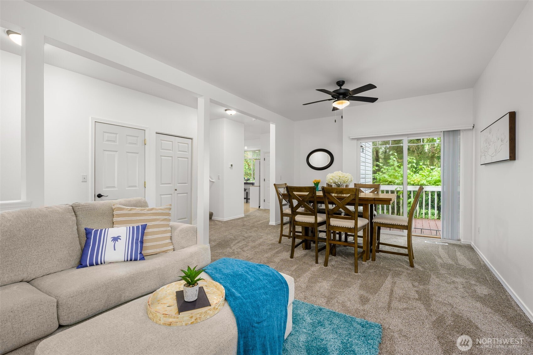 4748 Lakeshore Lane Southeast, Unit B Olympia, WA 98513 - Photo 7 of 31 a view of a livingroom and dining room