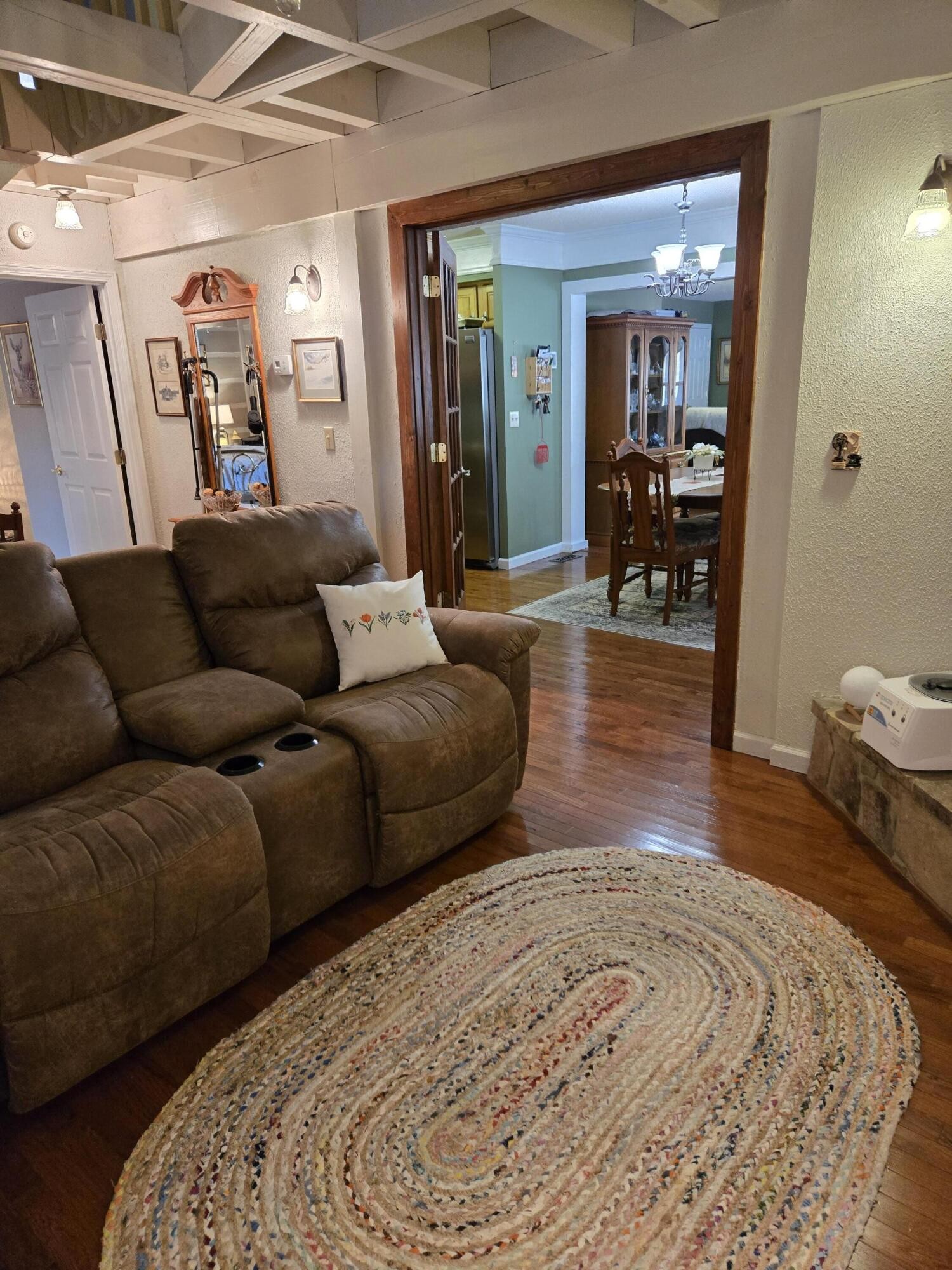 8441 Toestring Valley Road Spring City, TN 37381 - Photo 7 of 39 a living room with furniture and a wooden floor