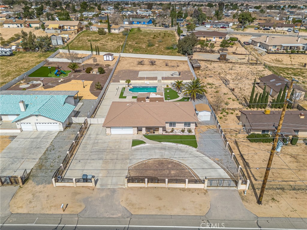 19084 Rock Springs Road Hesperia, CA 92345 - Photo 2 of 44 an aerial view of a city