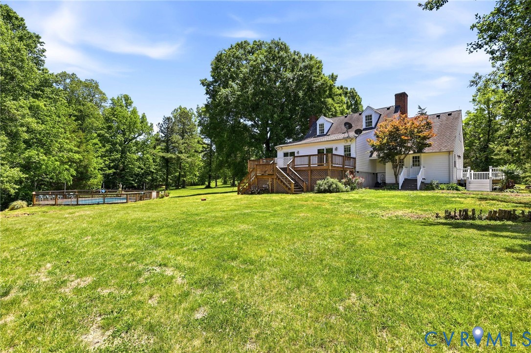 3355 Duke Road Powhatan, VA 23139 - Photo 46 of 67 a front view of house with yard