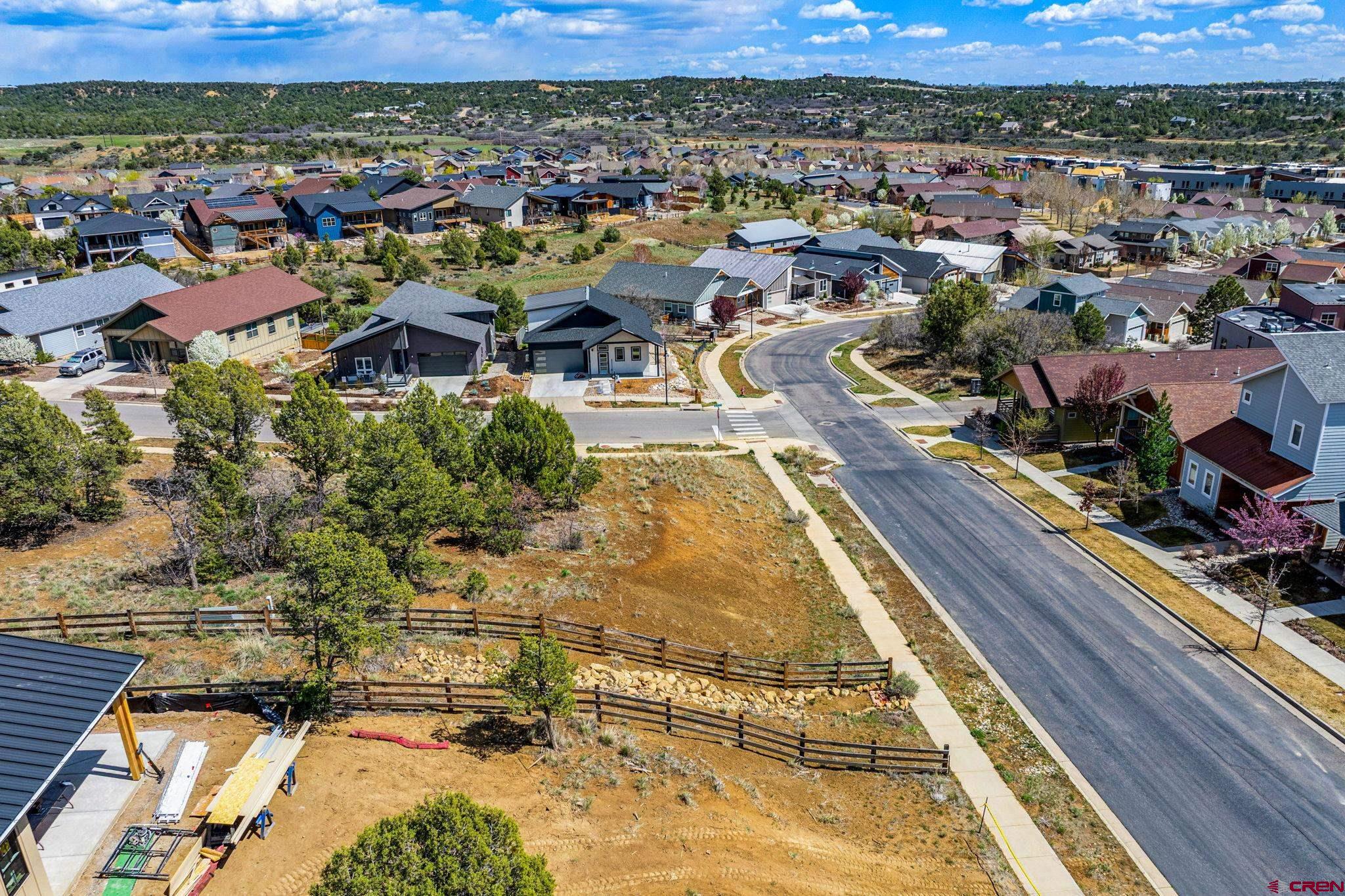 7 Salt Brush Street Durango, CO 81301 - Photo 15 of 18 an aerial view of residential houses with outdoor space