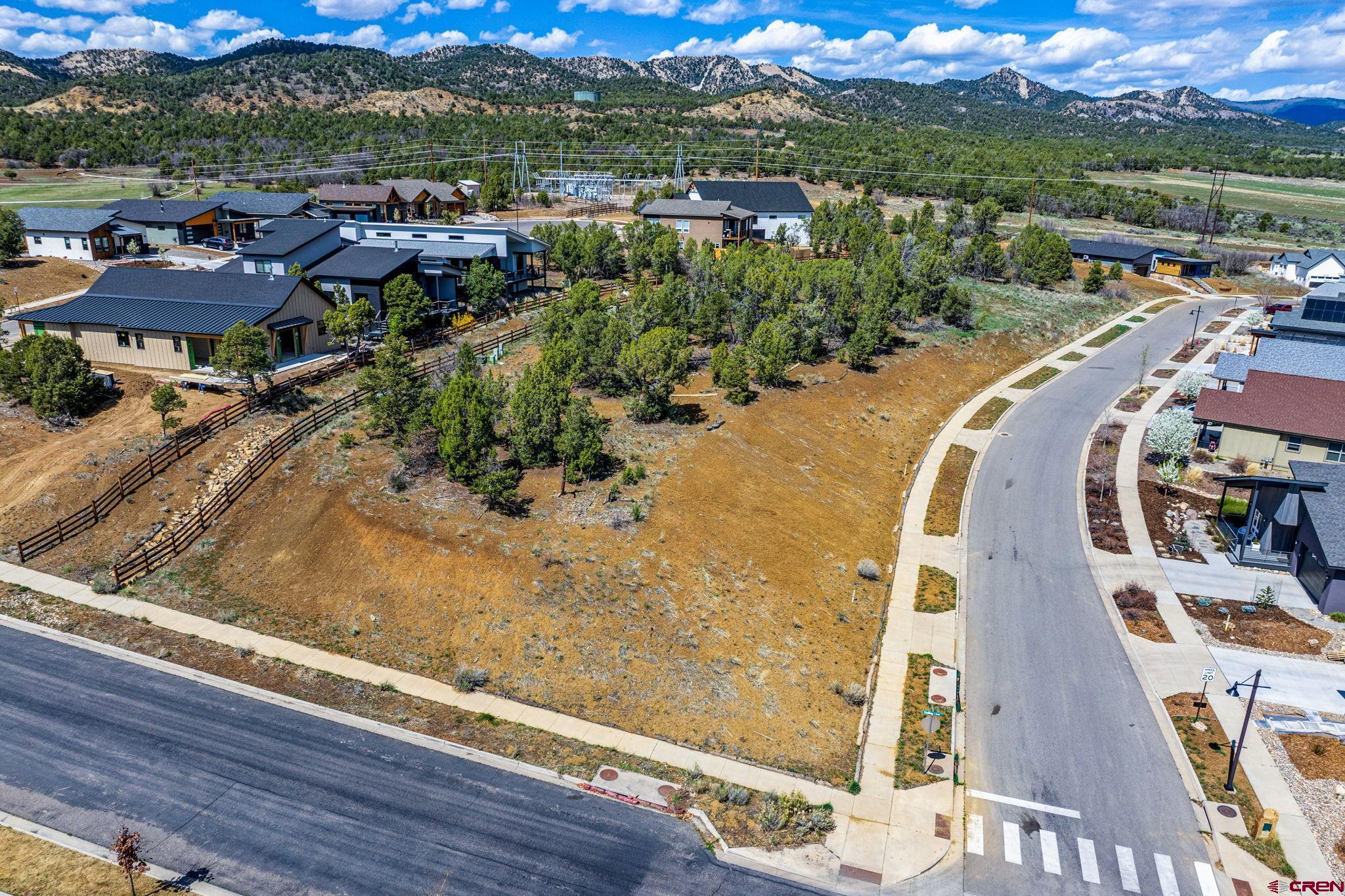 7 Salt Brush Street Durango, CO 81301 - Photo 2 of 18 an aerial view of residential houses with outdoor space and ocean view