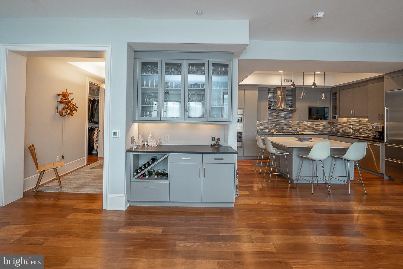 100 St Georges Road, Unit A3 Ardmore, PA 19003 - Photo 11 of 43 a room with dining table and chairs