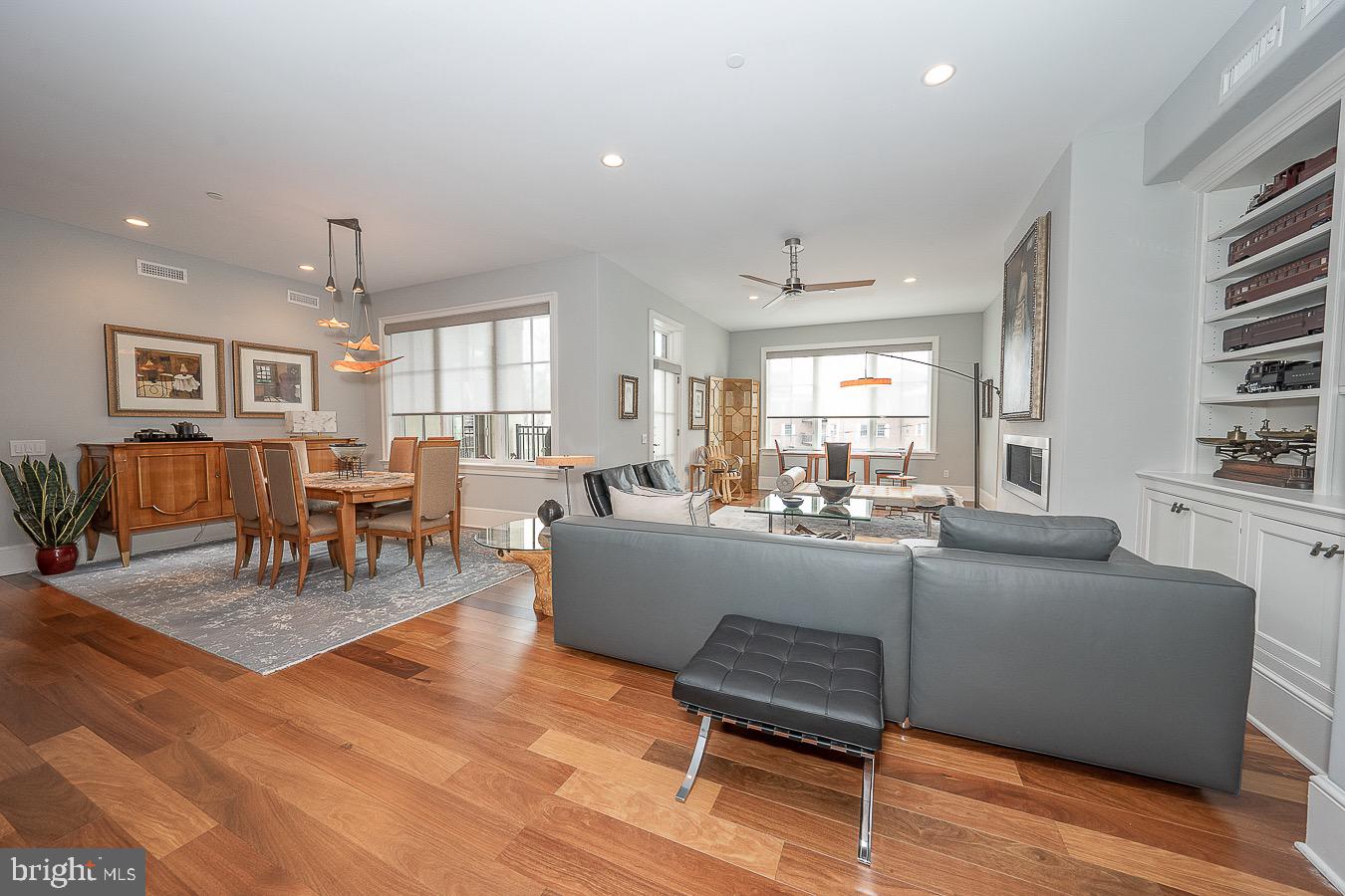 100 St Georges Road, Unit A3 Ardmore, PA 19003 - Photo 4 of 43 a living room with furniture and wooden floor