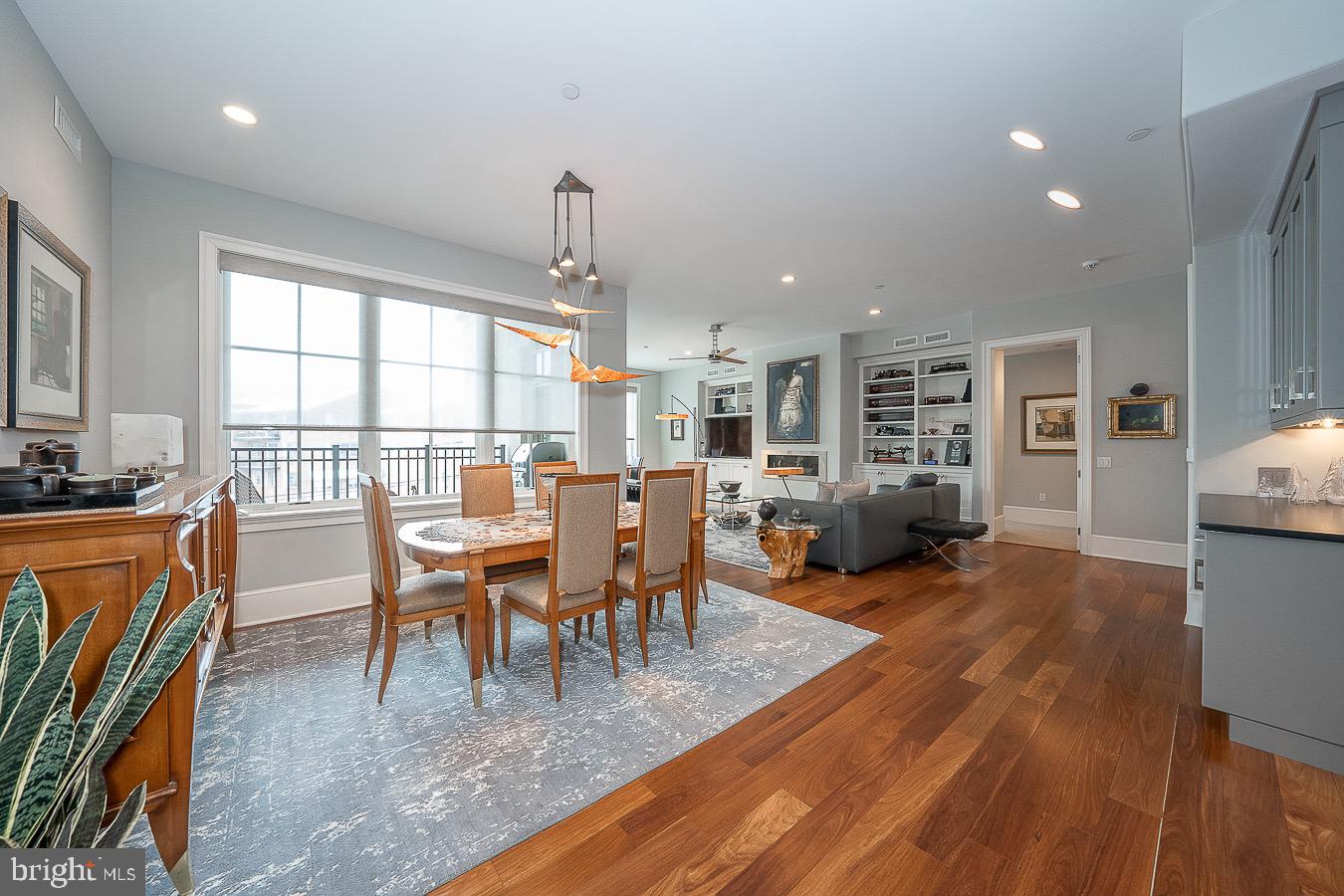 100 St Georges Road, Unit A3 Ardmore, PA 19003 - Photo 5 of 43 a view of a dining room with furniture window and wooden floor