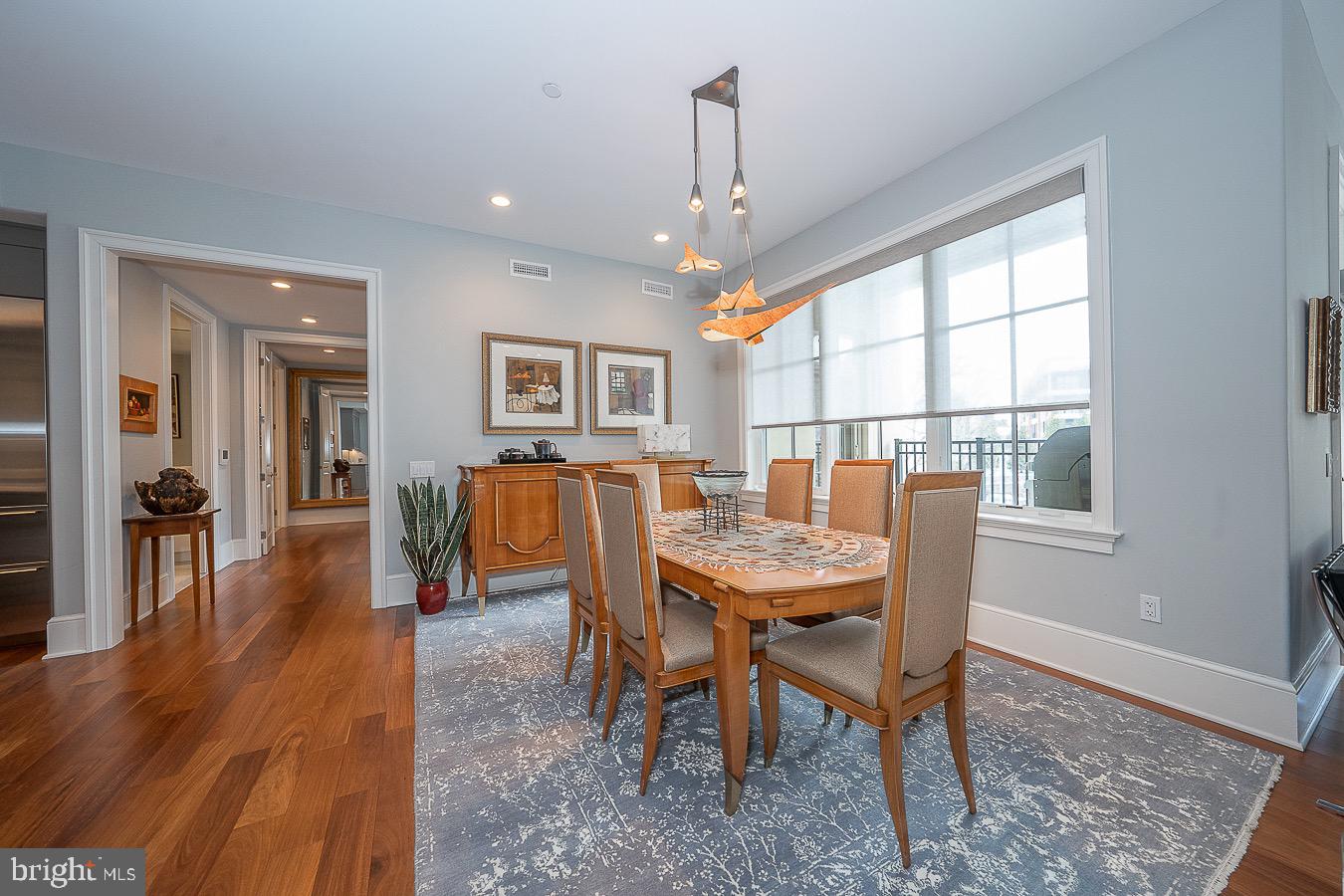 100 St Georges Road, Unit A3 Ardmore, PA 19003 - Photo 7 of 43 a dining room with furniture window and wooden floor
