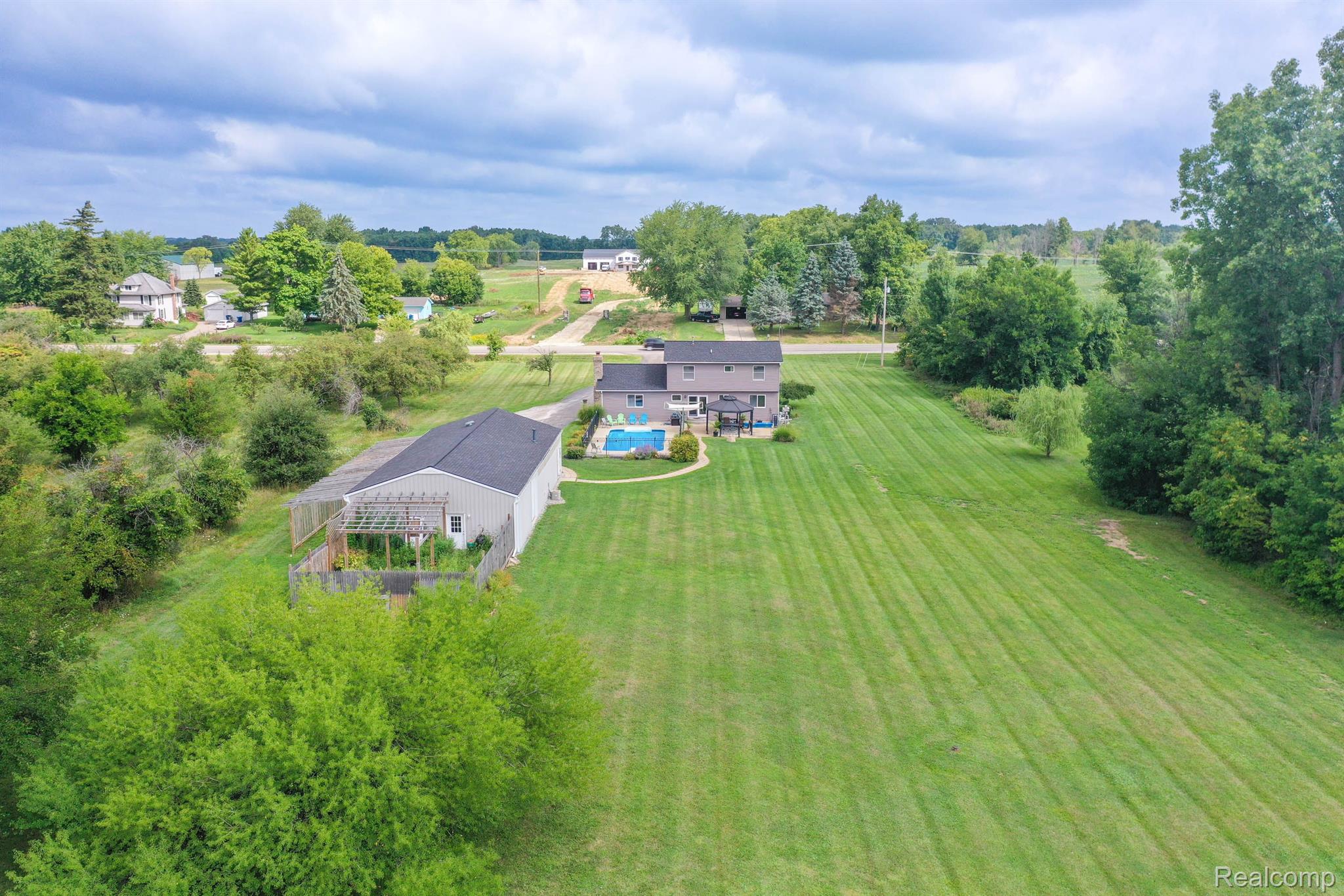 3409 Lahring Road Linden, MI 48451 - Photo 55 of 77 View from the South