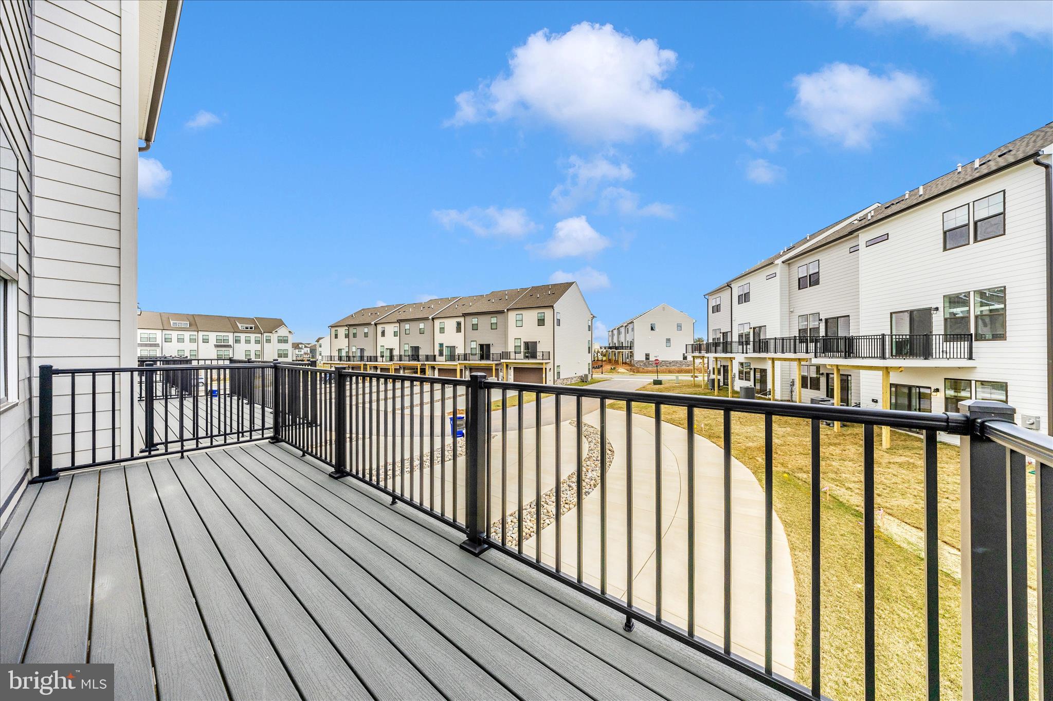726 Compass Way Frederick, MD 21701 - Photo 29 of 55 a view of balcony with staircase