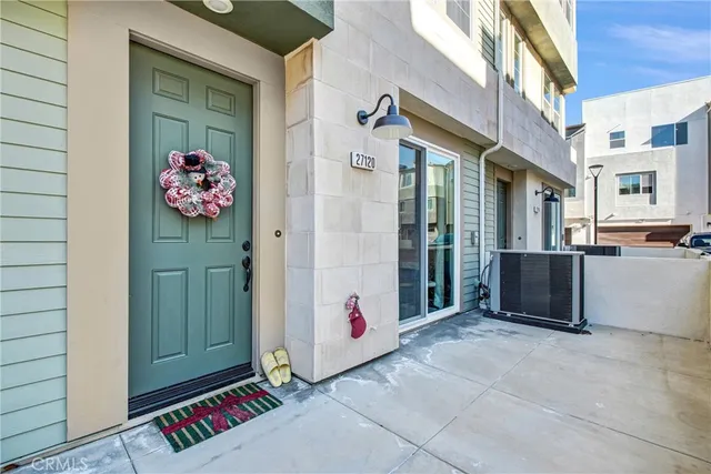 a view of a city with an ocean