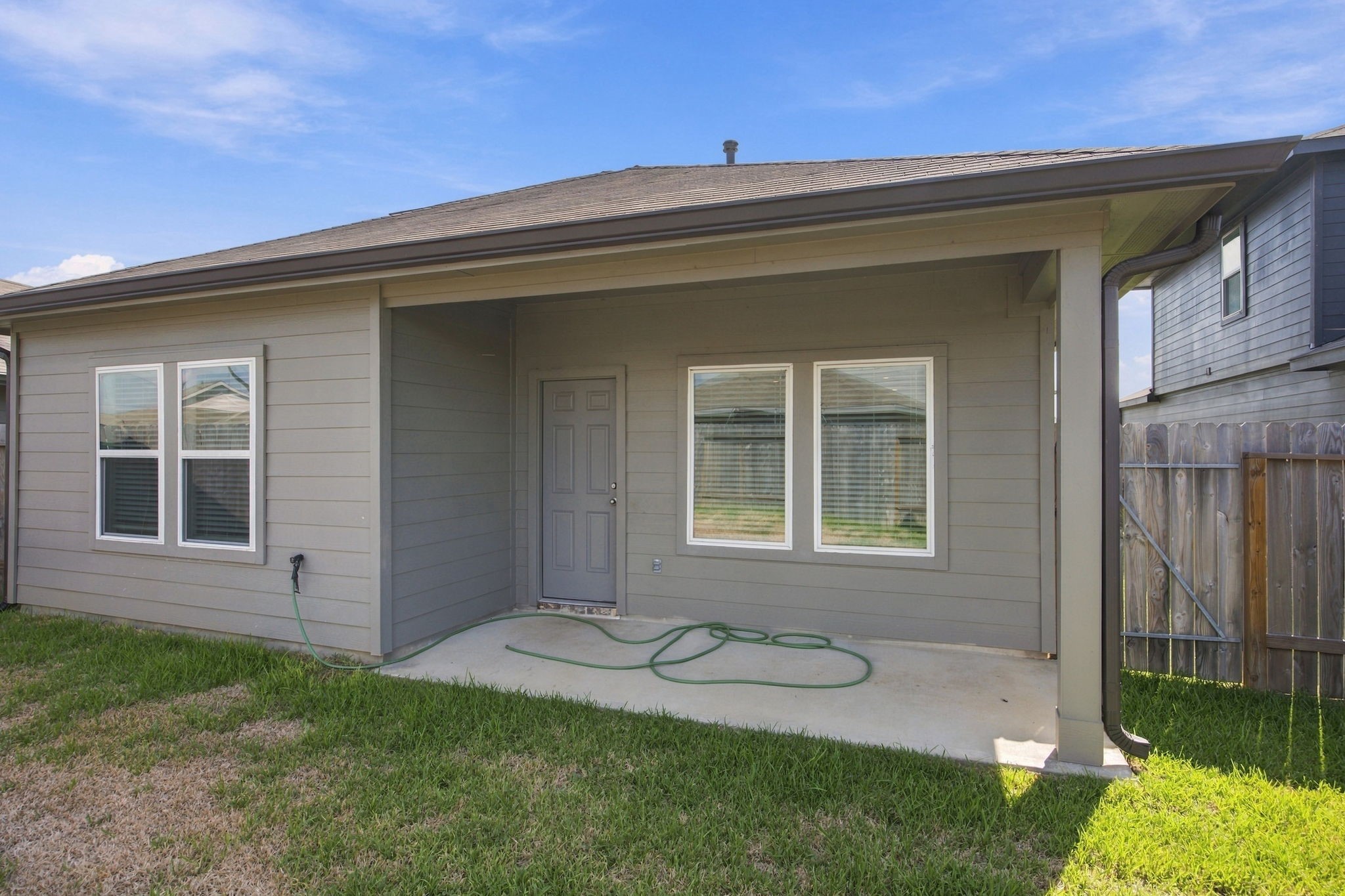 12219 Ridge River Lane Houston, TX 77067 - Photo 26 of 29 Covered Patio, so you can enjoy sitting outside in the shade!