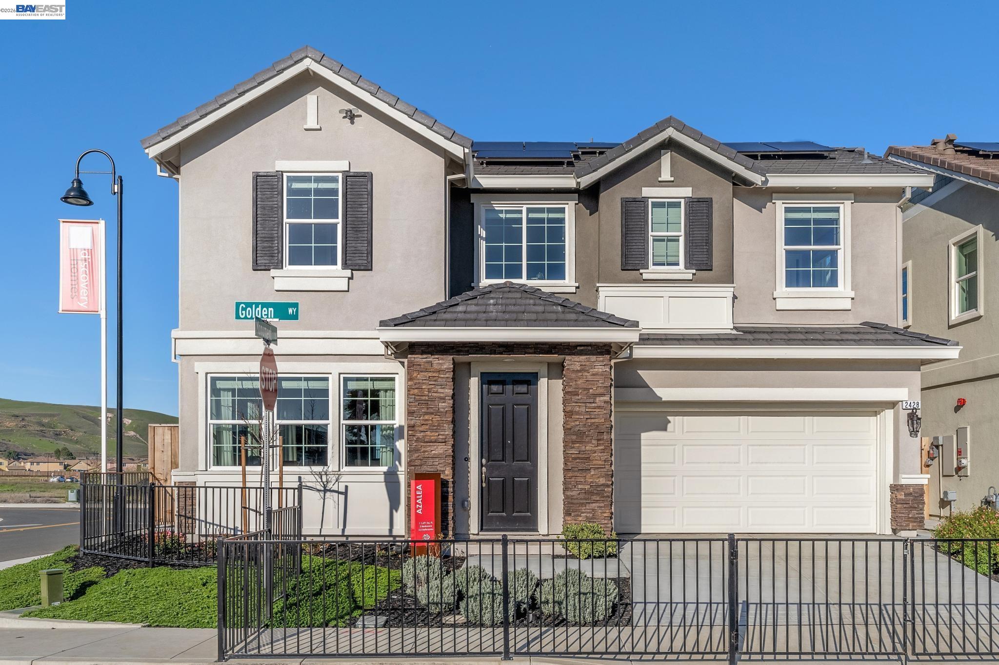 Photos are of model home