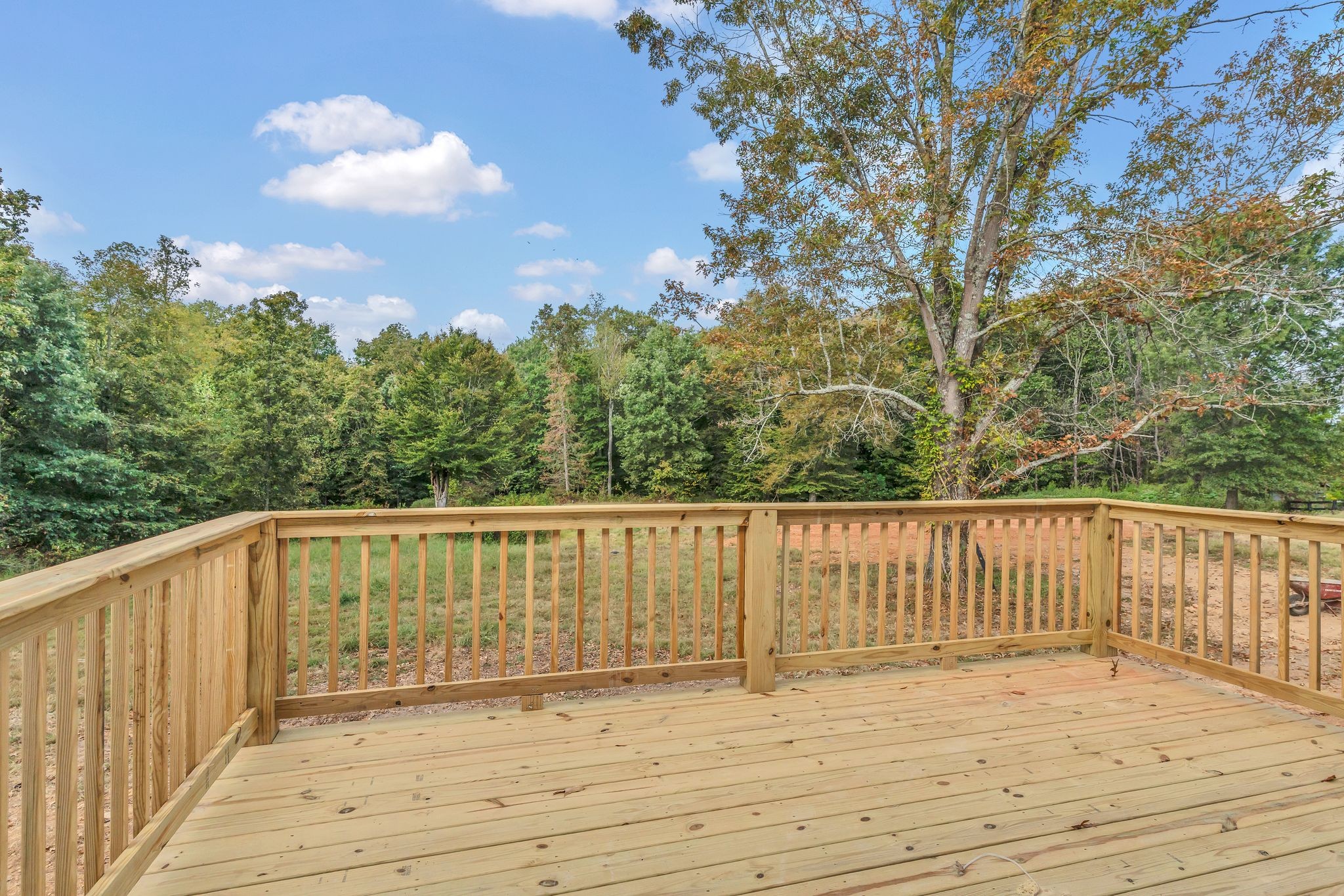 1058 Coker Ford Road Portland, TN 37148 - Photo 28 of 31 a view of deck with wooden floor and fence