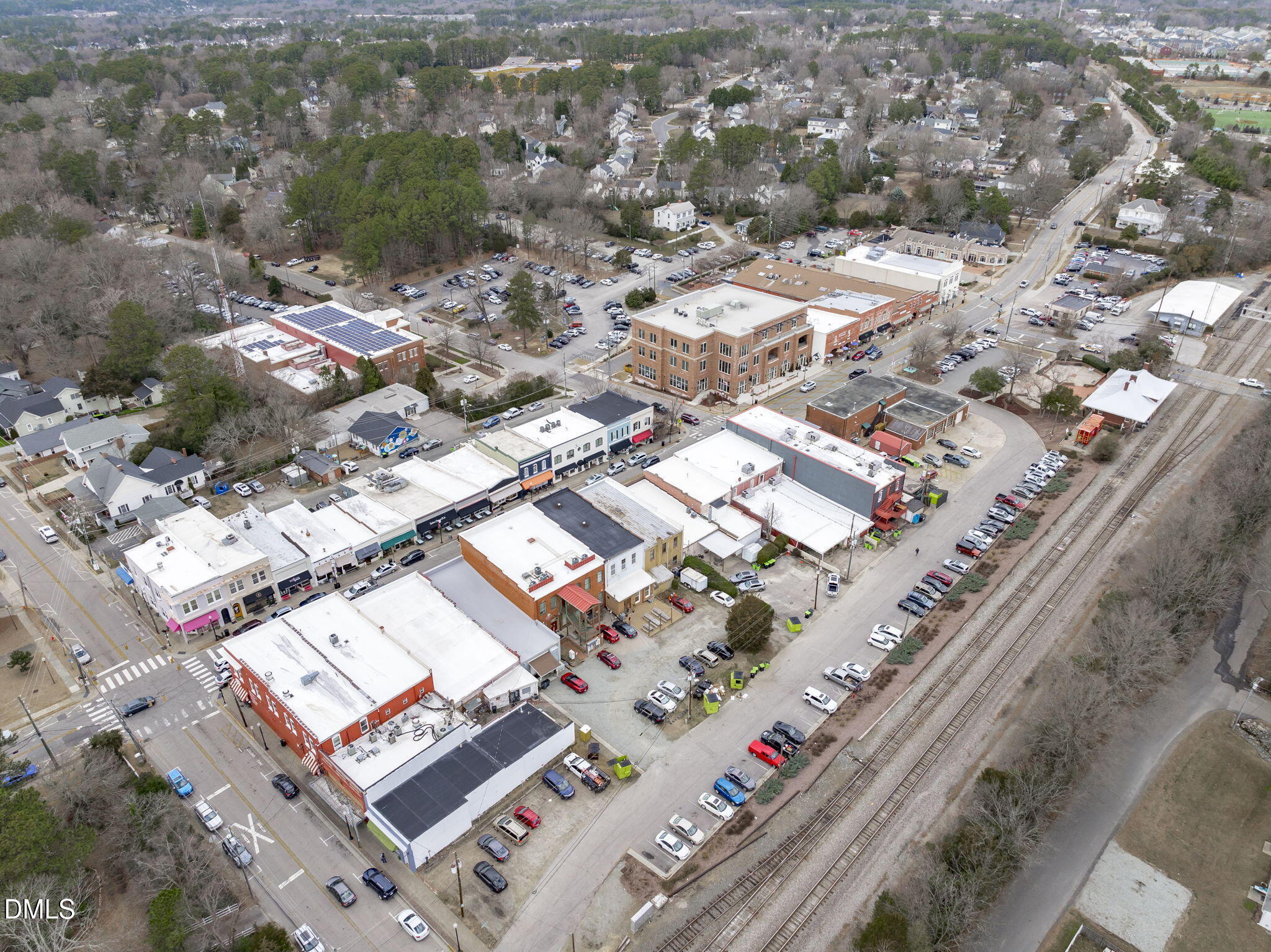 917 Ambergate Station Apex, NC 27502 - Photo 43 of 46 Downtown Aerial 5