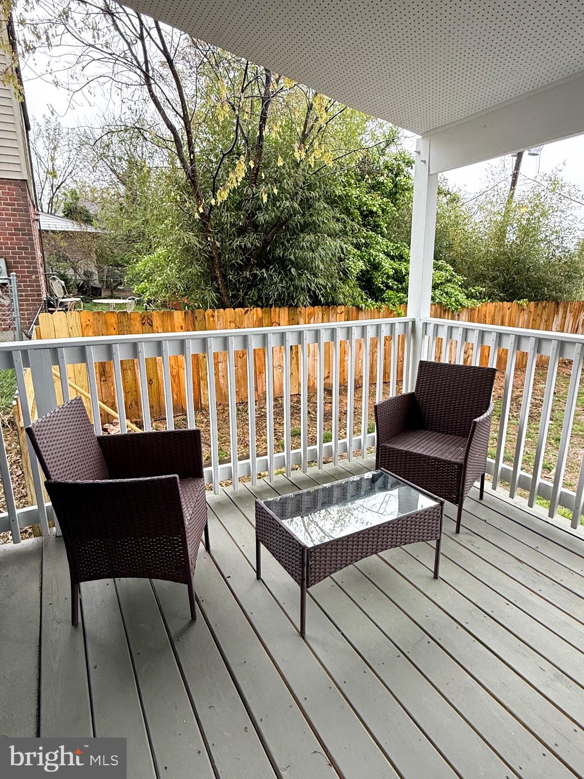 1803 Amherst Road Hyattsville, MD 20783 - Photo 8 of 17 a view of sitting area with furniture in wooden deck