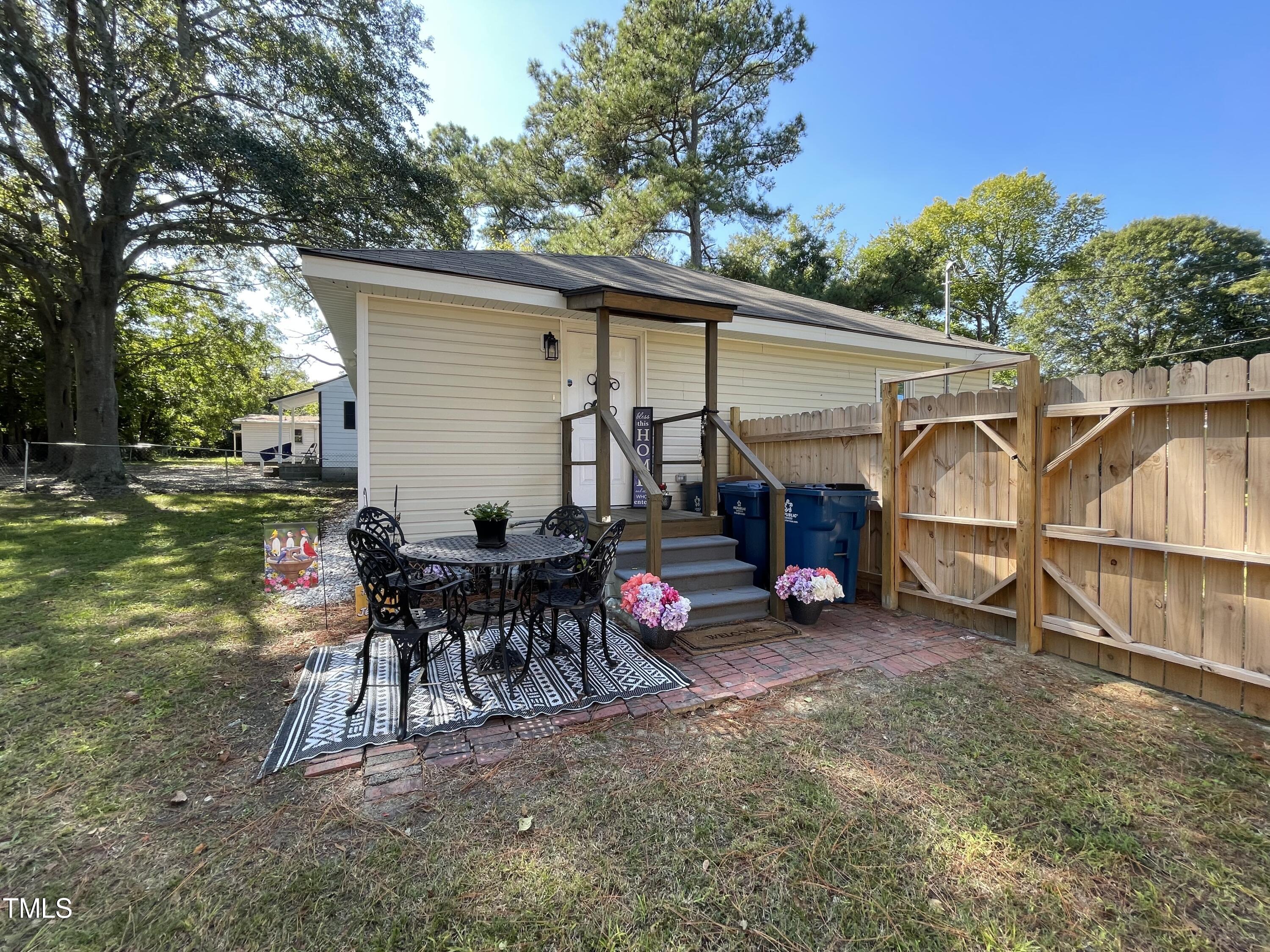 204 Jackson Street Dunn, NC 28334 - Photo 14 of 49 a view of outdoor space yard and patio