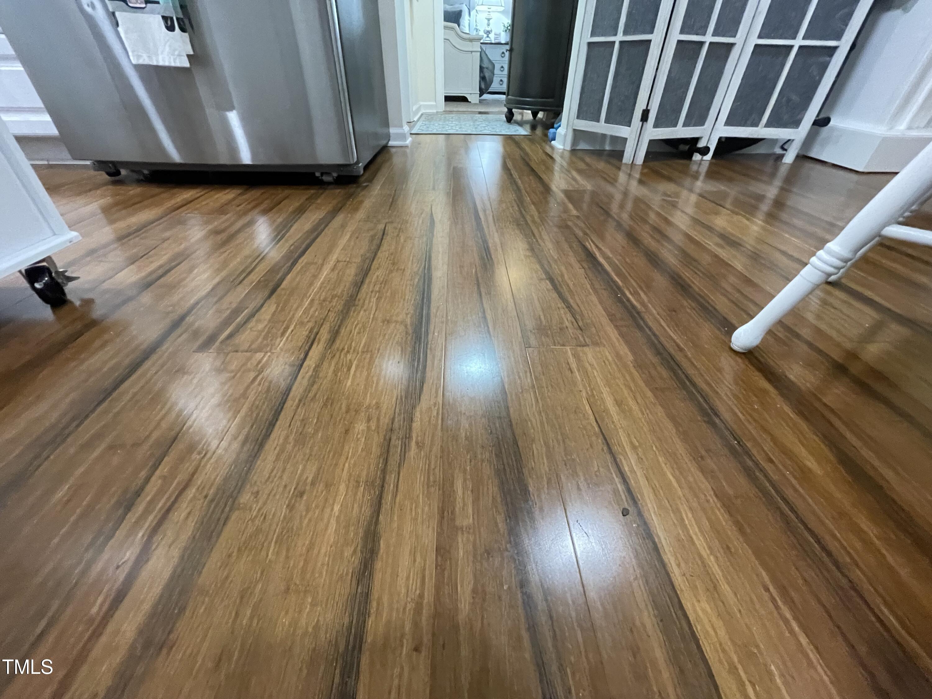 204 Jackson Street Dunn, NC 28334 - Photo 35 of 49 a view of outdoor space with wooden floor and staircase