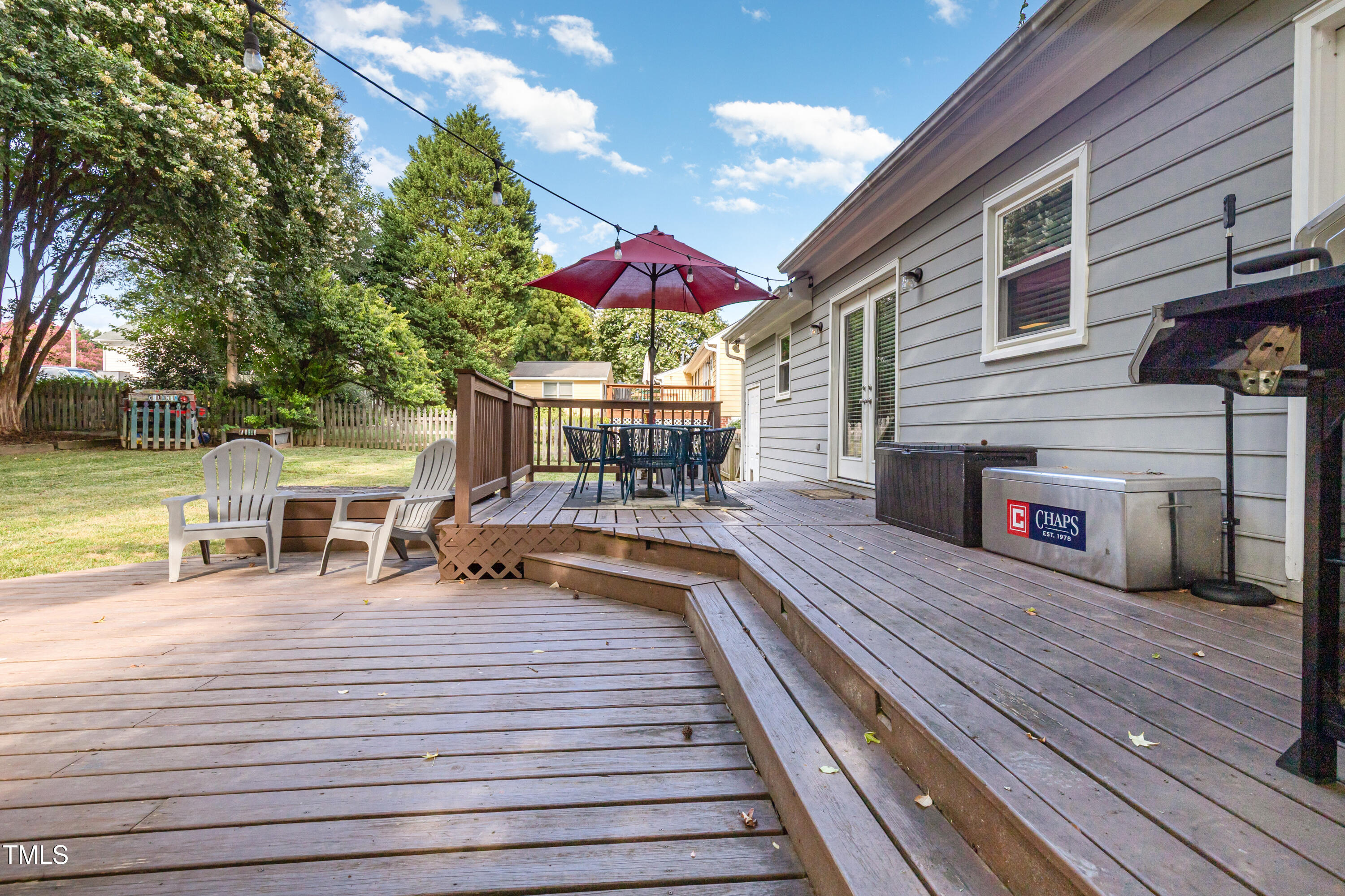 9316 Dawnshire Road Raleigh, NC 27615 - Photo 25 of 31 a view of a house with a patio