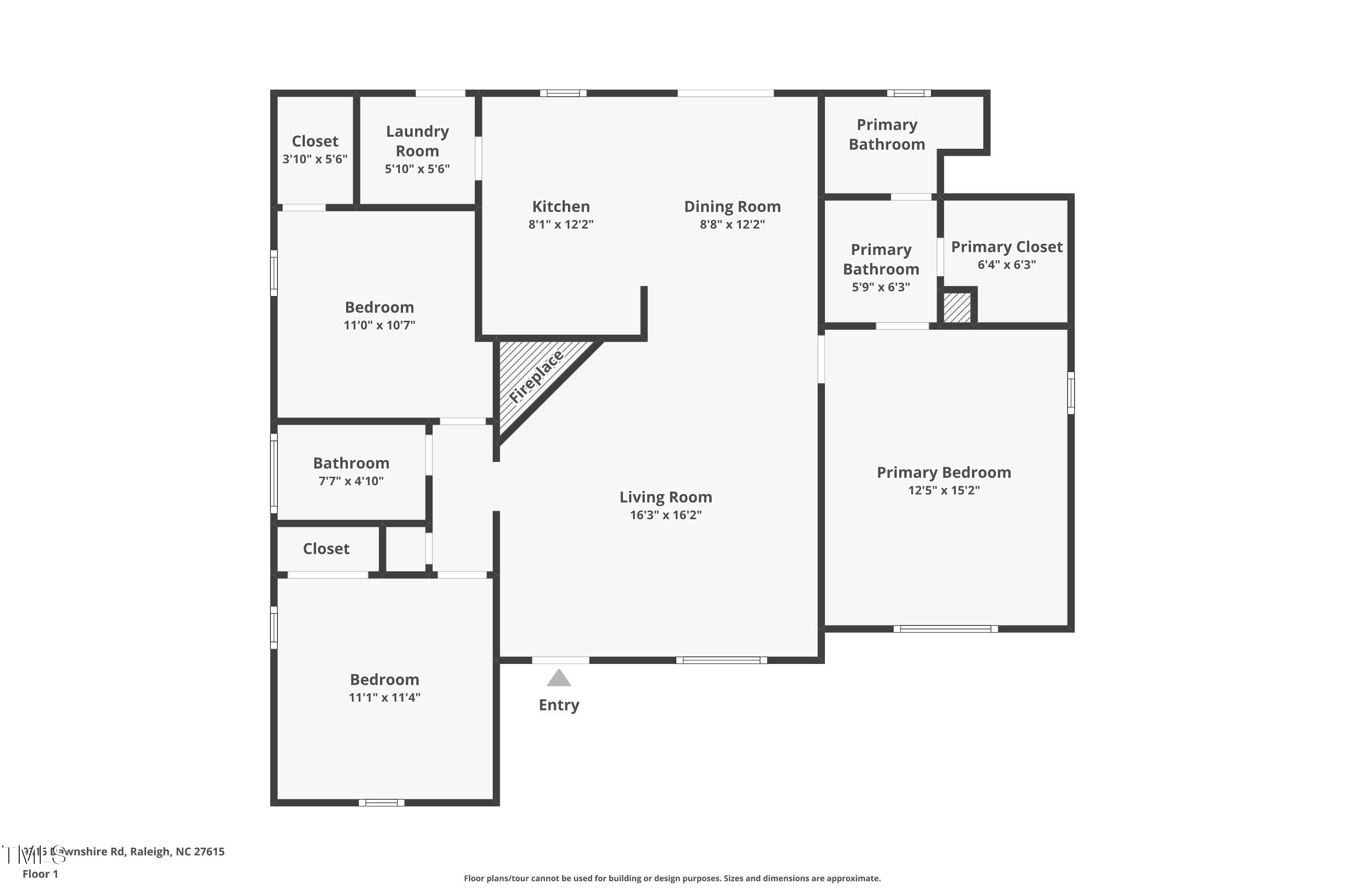9316 Dawnshire Road Raleigh, NC 27615 - Photo 31 of 31 a picture of a floor plan