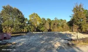 a view of empty space with trees