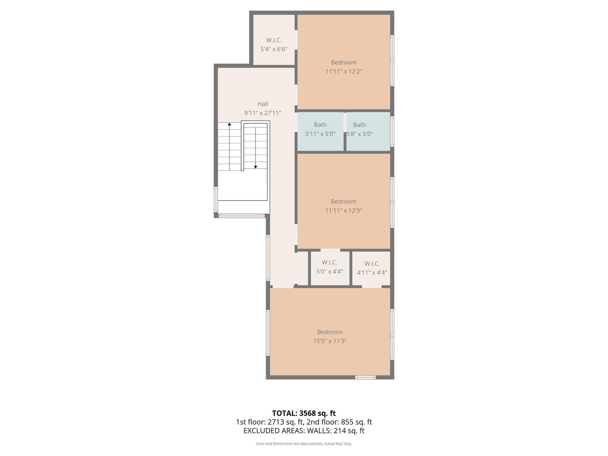 1100 Southwest 21st Avenue Boca Raton, FL 33486 - Photo 66 of 66 With dimension second floor